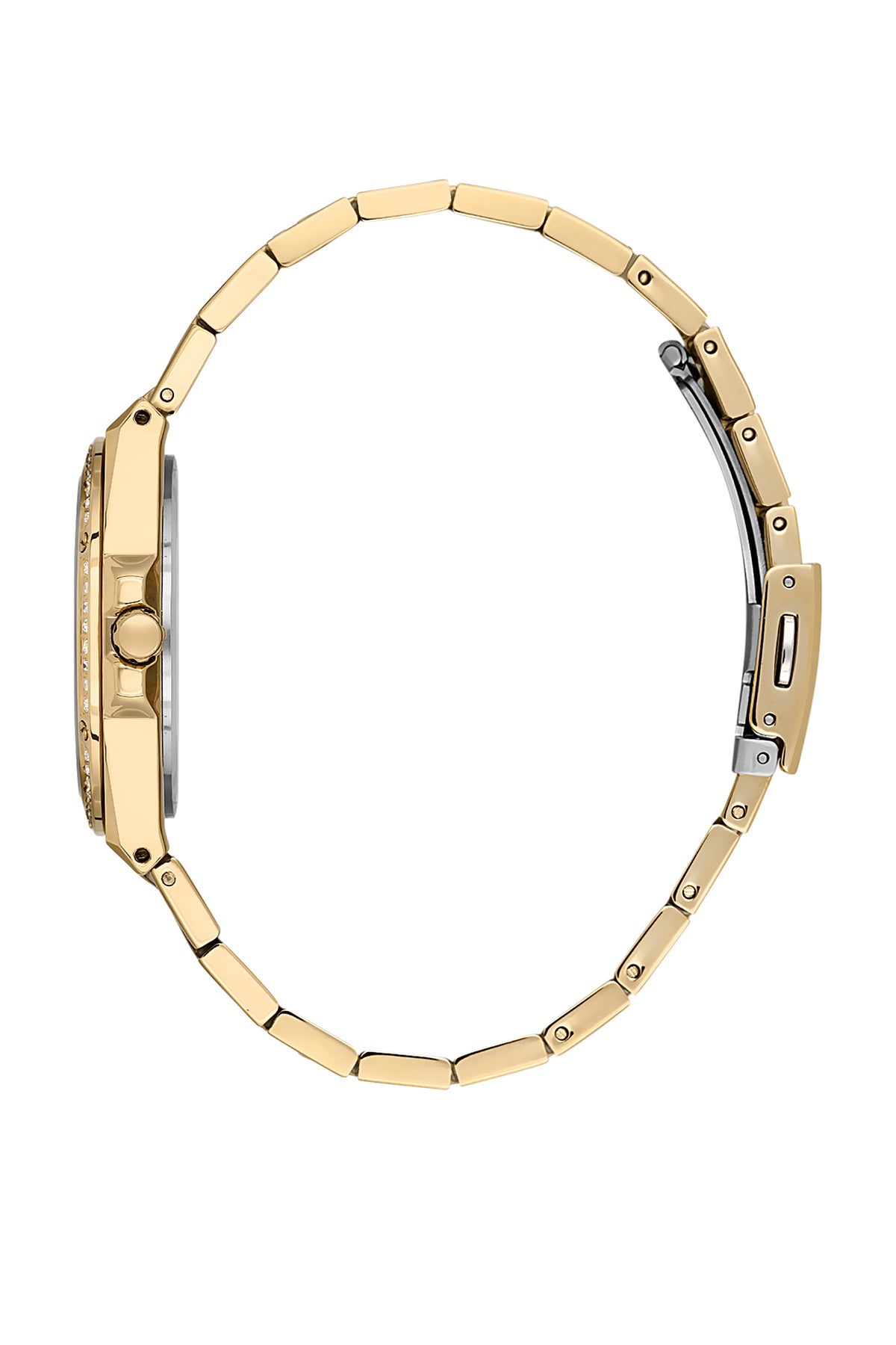 Silver Exclusive Women Watch with Metallic Strap
