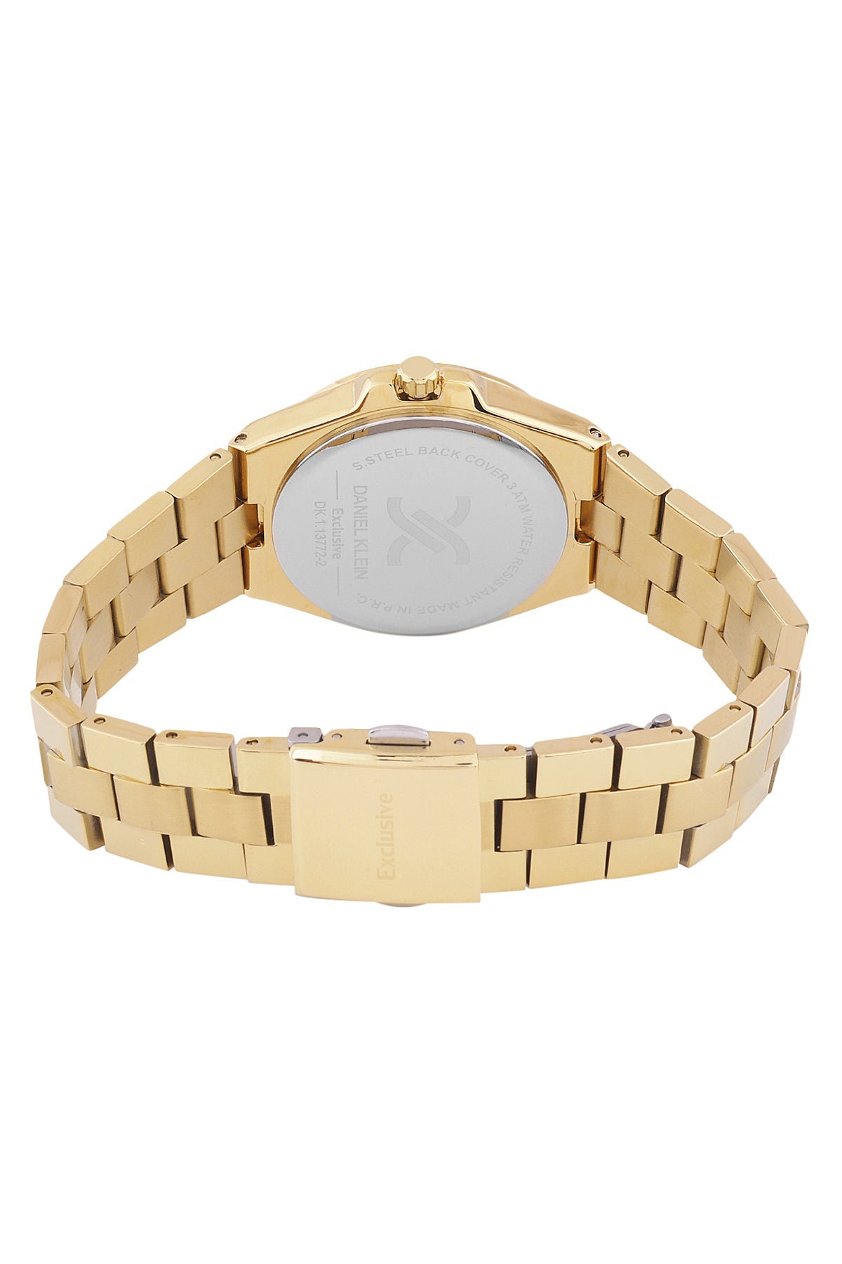 Silver Exclusive Women Watch with Metallic Strap