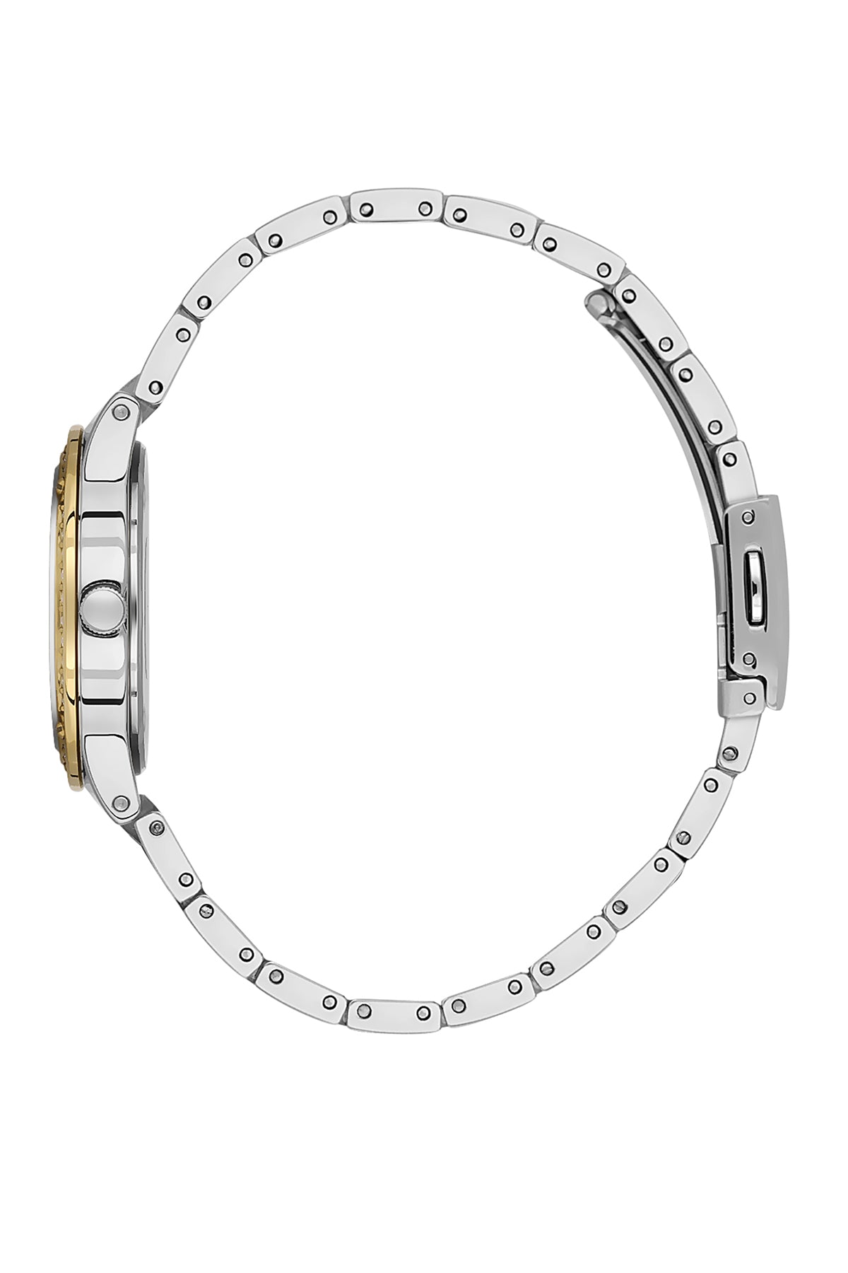 Green Premium Women Watch with Metallic Strap
