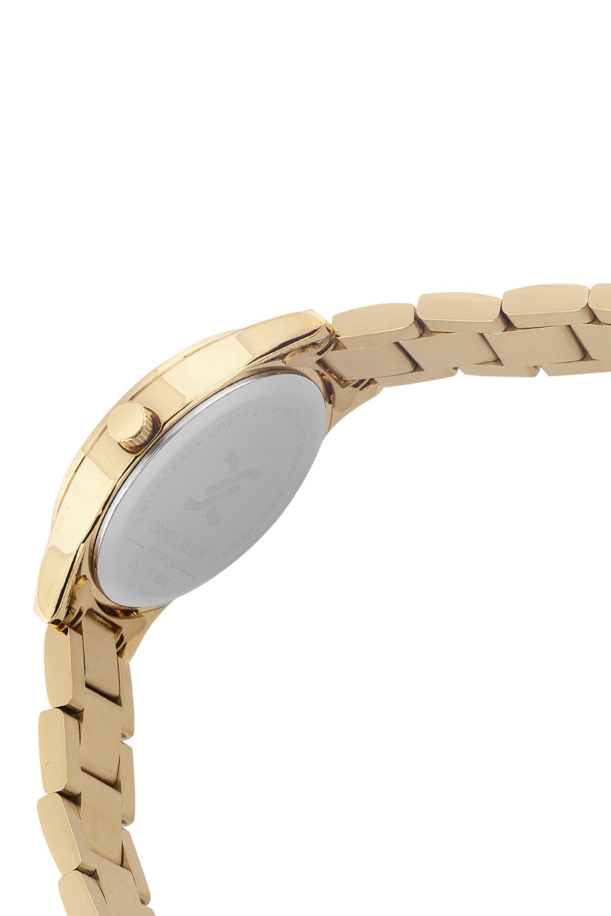 Black Premium Women Watch with Metallic Strap