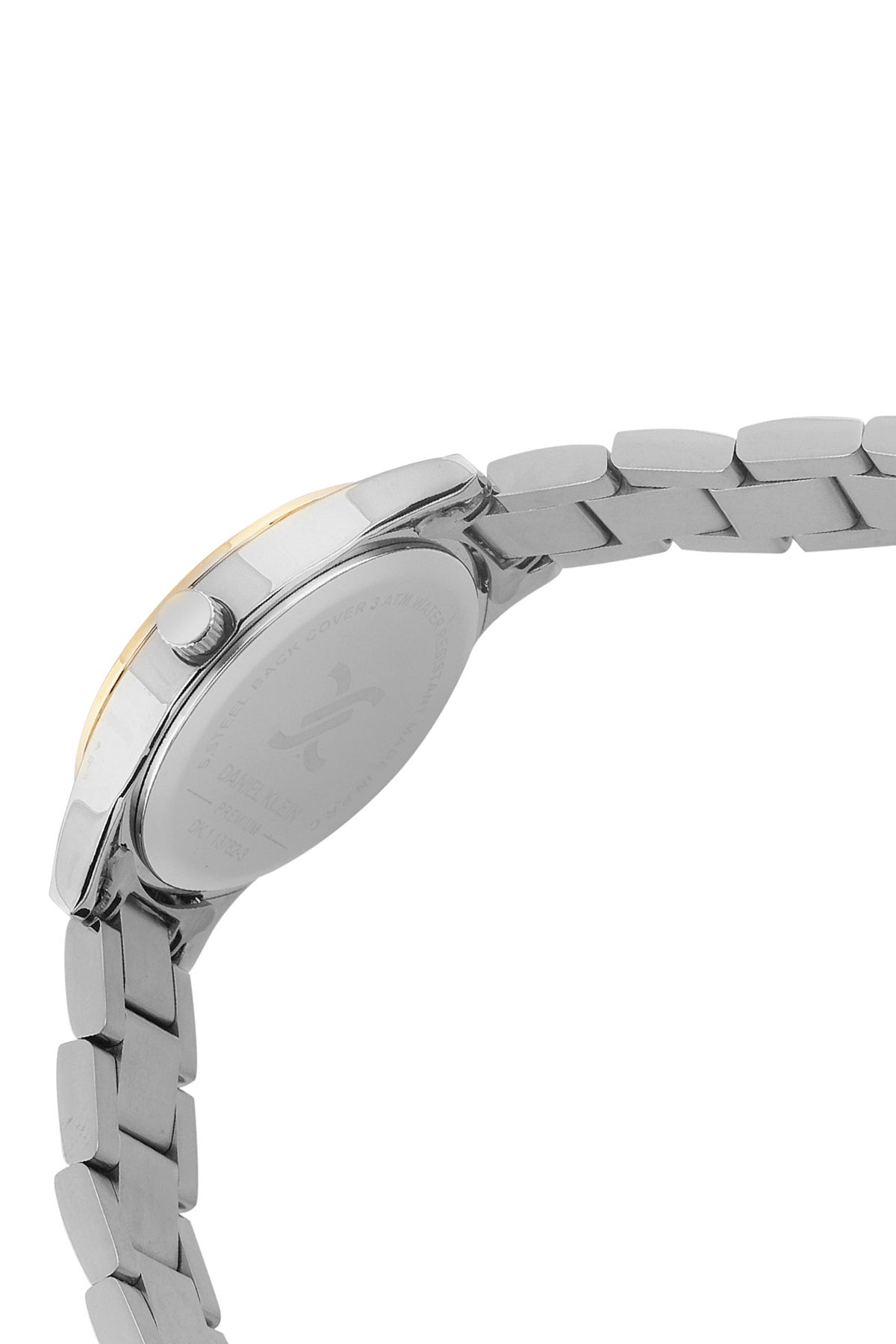 Silver Premium Women Watch with Metallic Strap