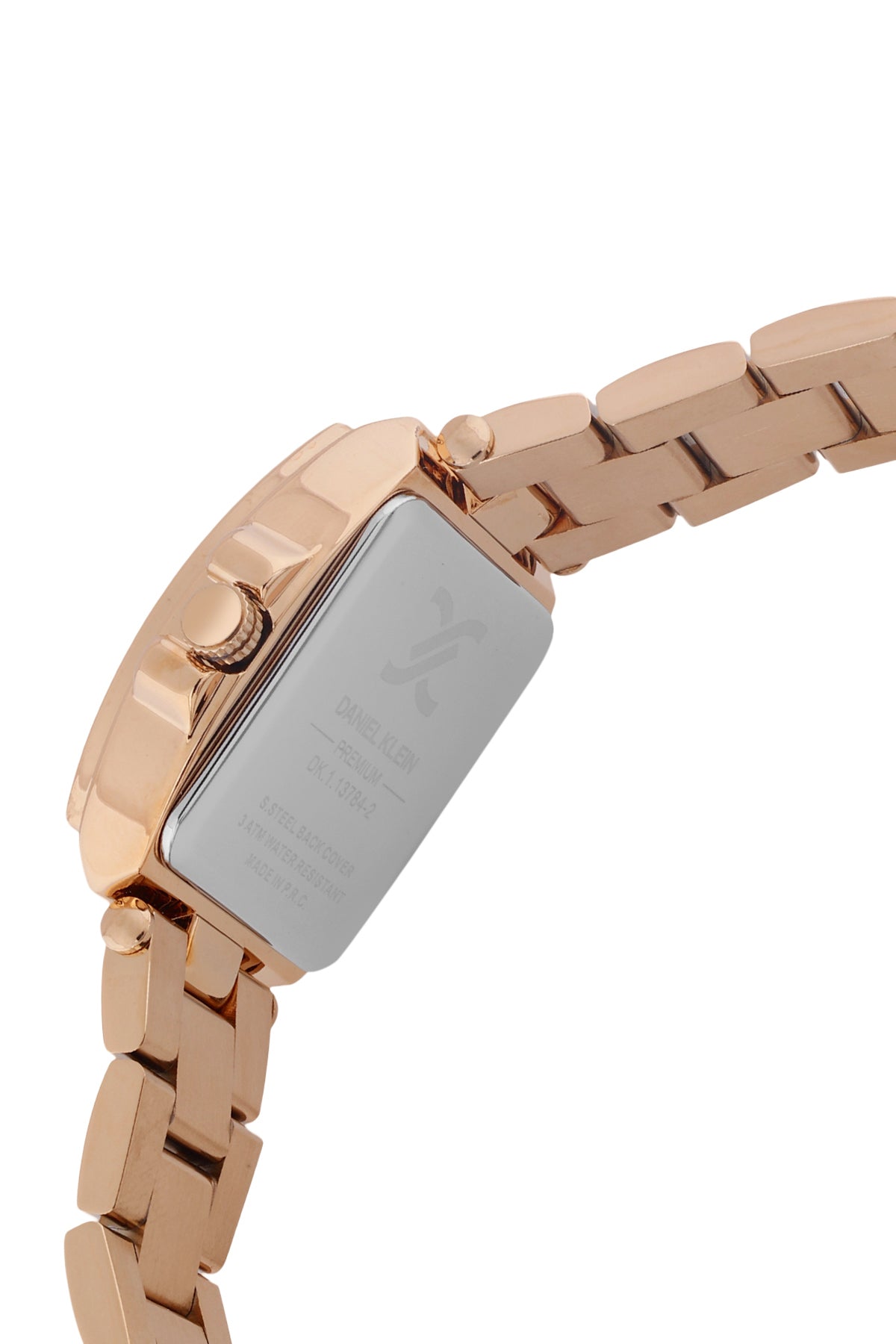 Rose Gold Premium Women Watch with Metallic Strap