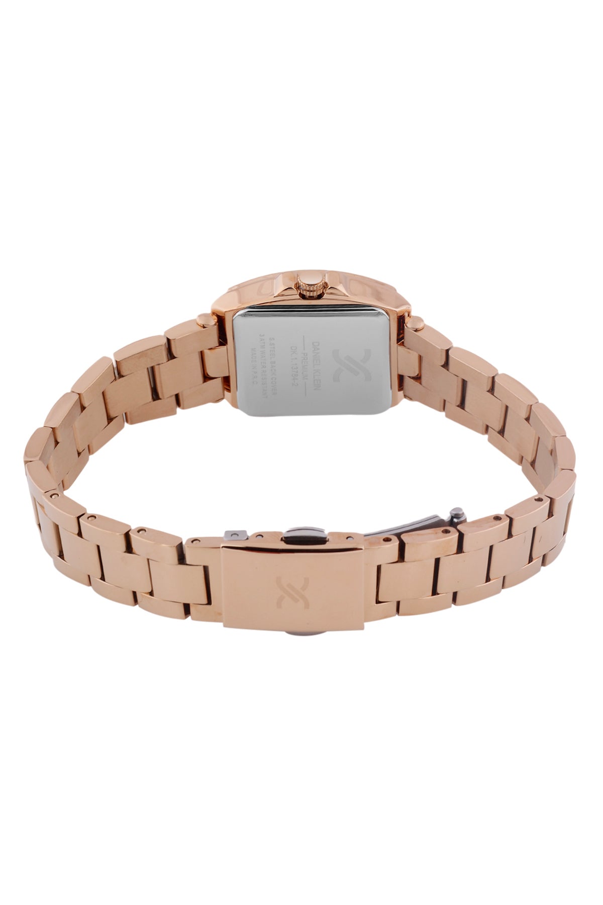 Rose Gold Premium Women Watch with Metallic Strap