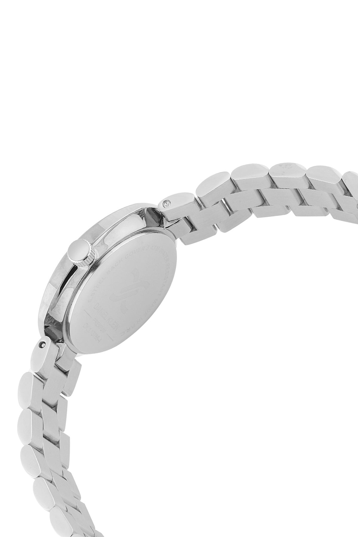 Silver Premium Women Watch with Metallic Strap