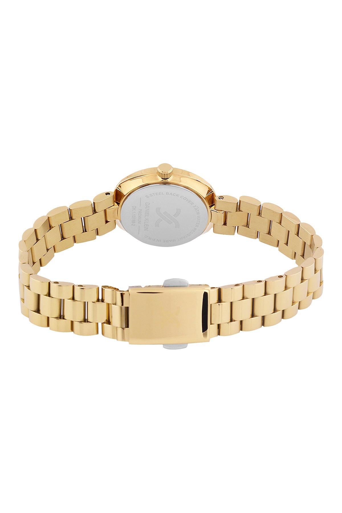 Silver Premium Women Watch with Metallic Strap