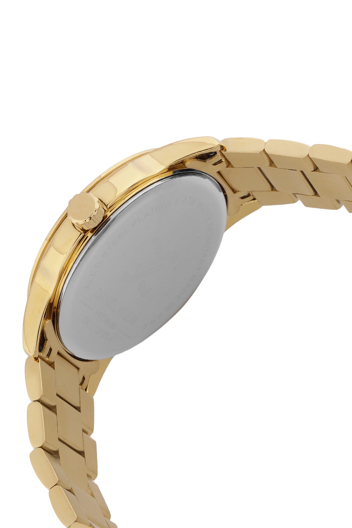 Black Premium Men Watch with Metallic Strap
