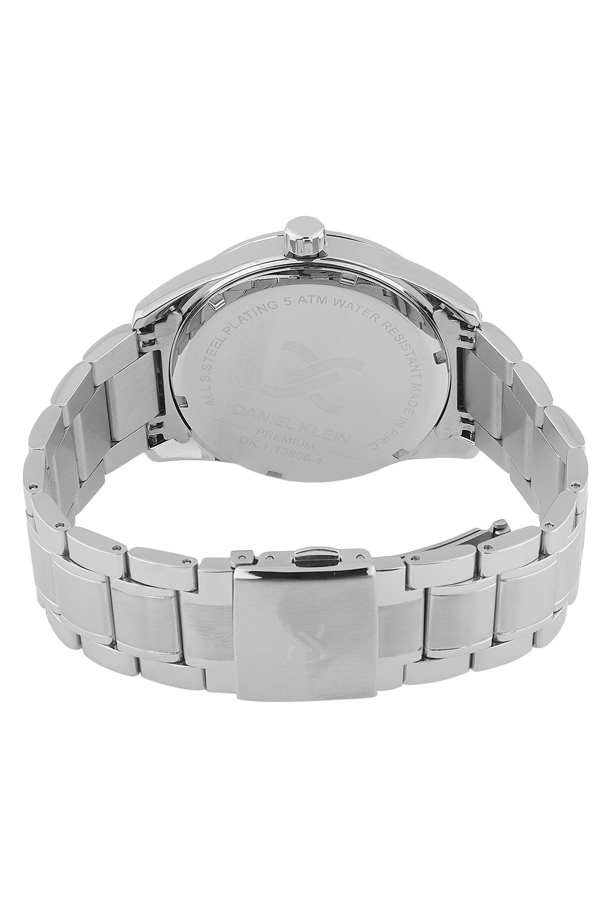 Blue Premium Men Watch with Metallic Strap