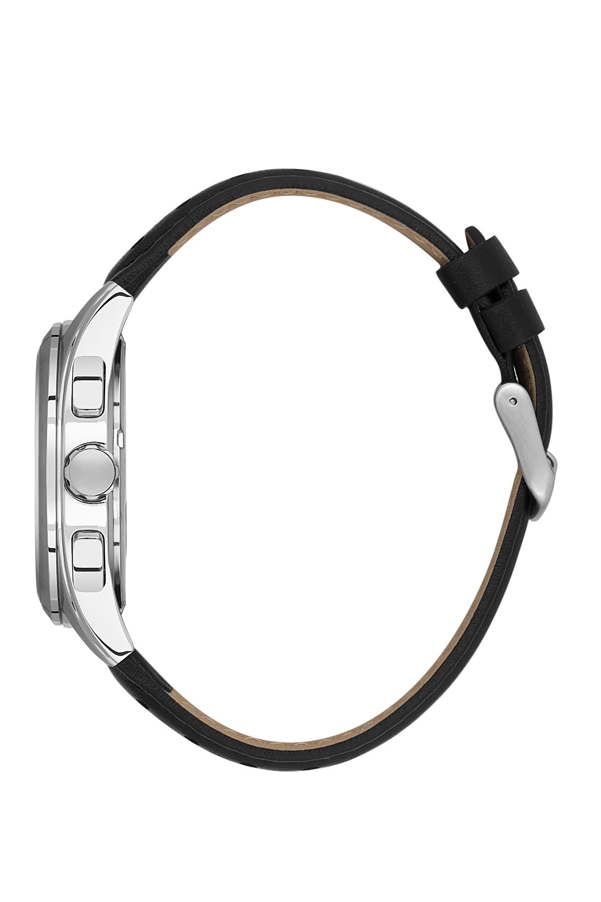 Grey Exclusive Men Watch with Leather Strap