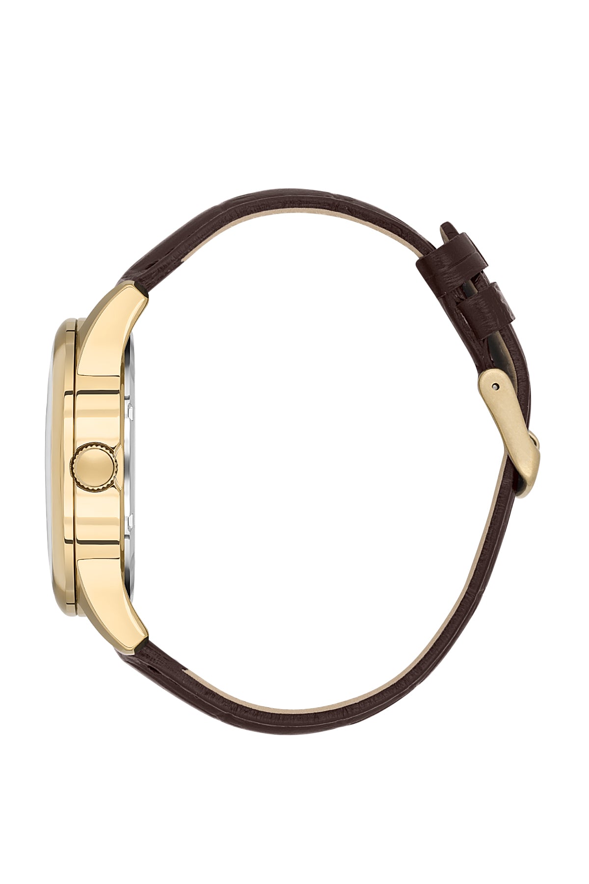 Green Premium Men Watch with Leather Strap