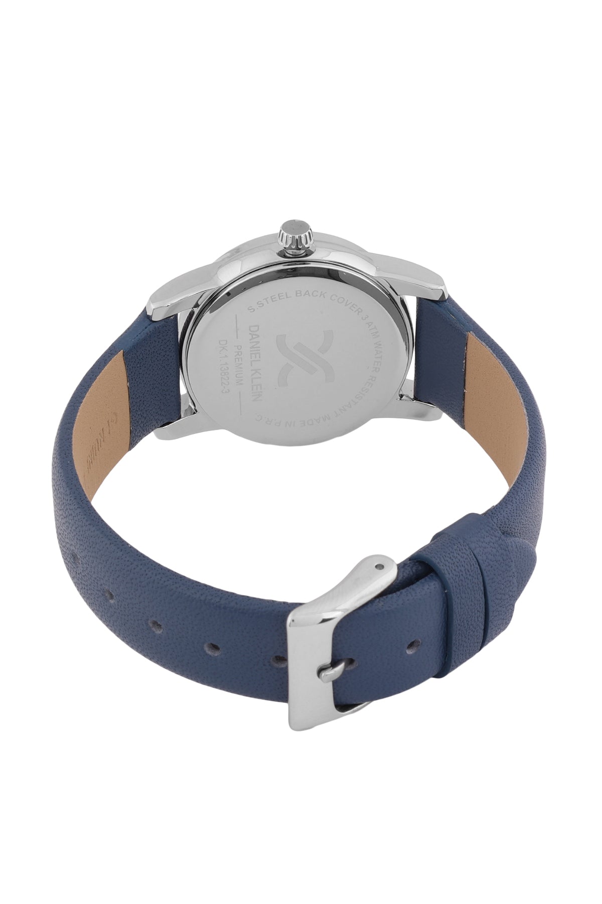 Blue Premium Women Watch with Leather Strap
