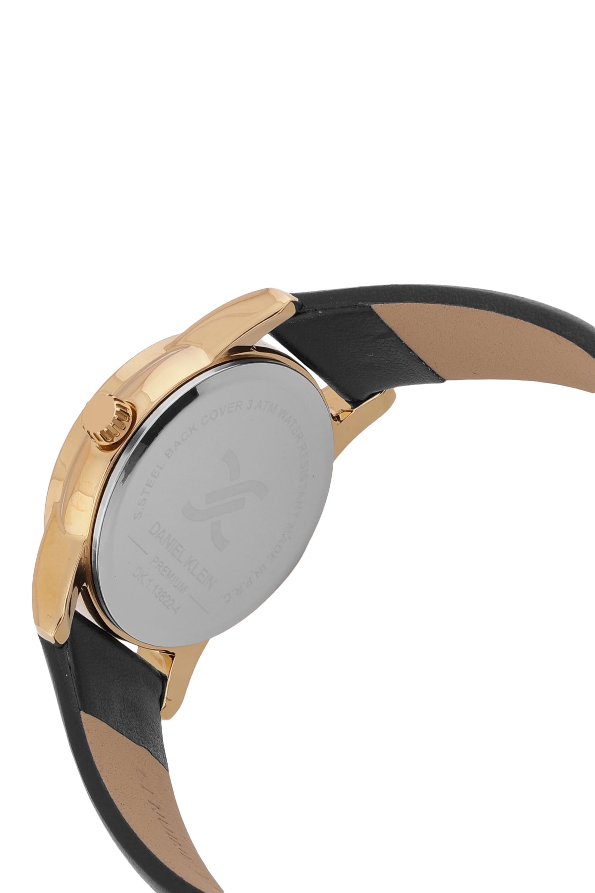 Black Premium Women Watch with Leather Strap