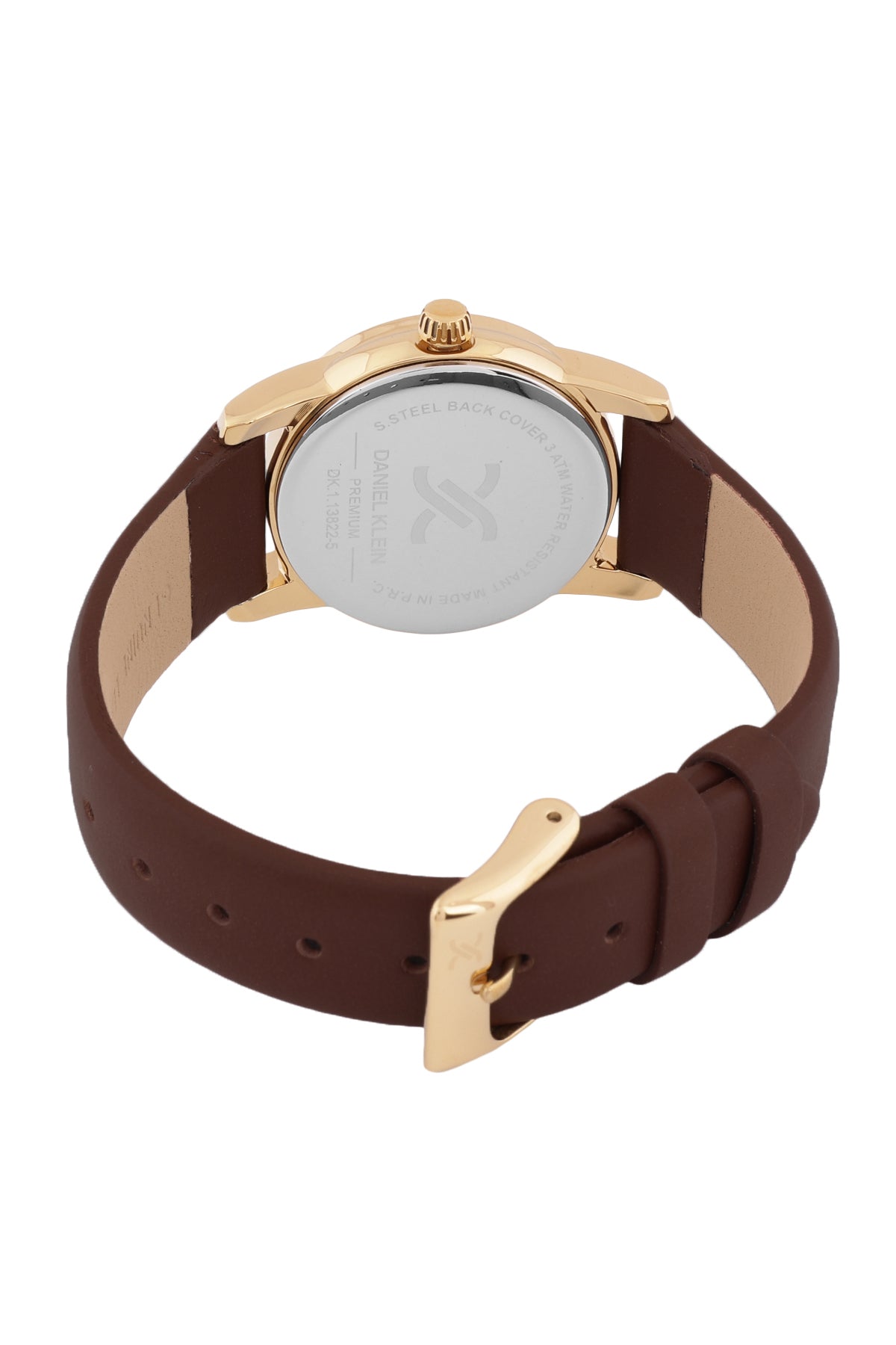 Silver Premium Women Watch with Leather Strap