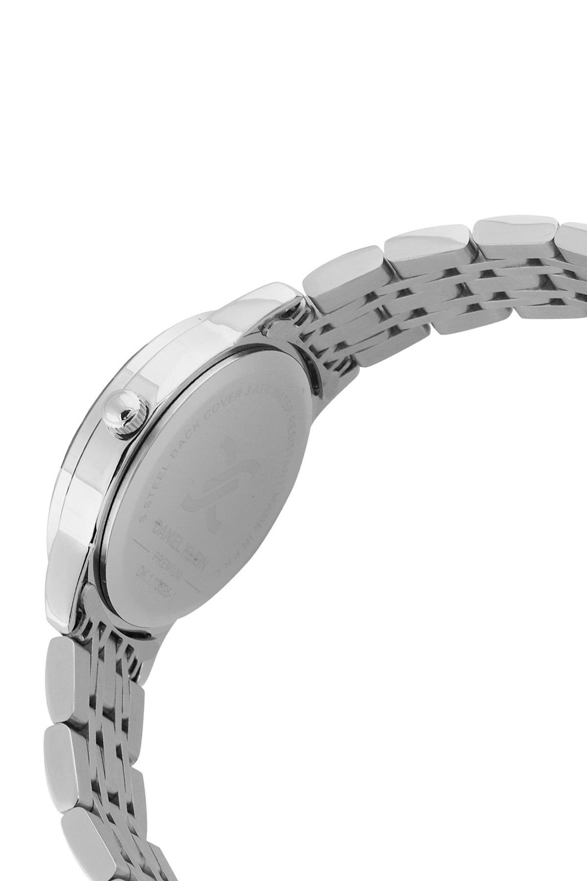 Silver Premium Women Watch with Metallic Strap