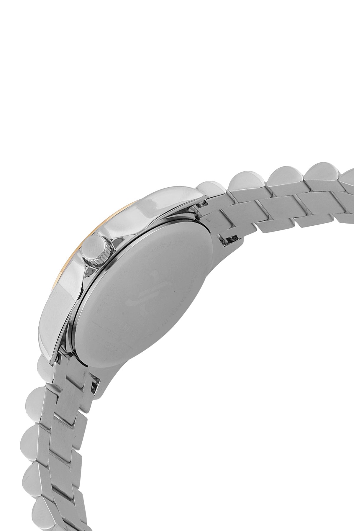 Silver Premium Women Watch with Metallic Strap
