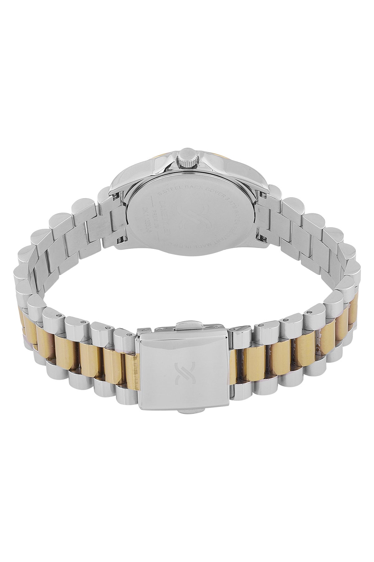 Silver Premium Women Watch with Metallic Strap