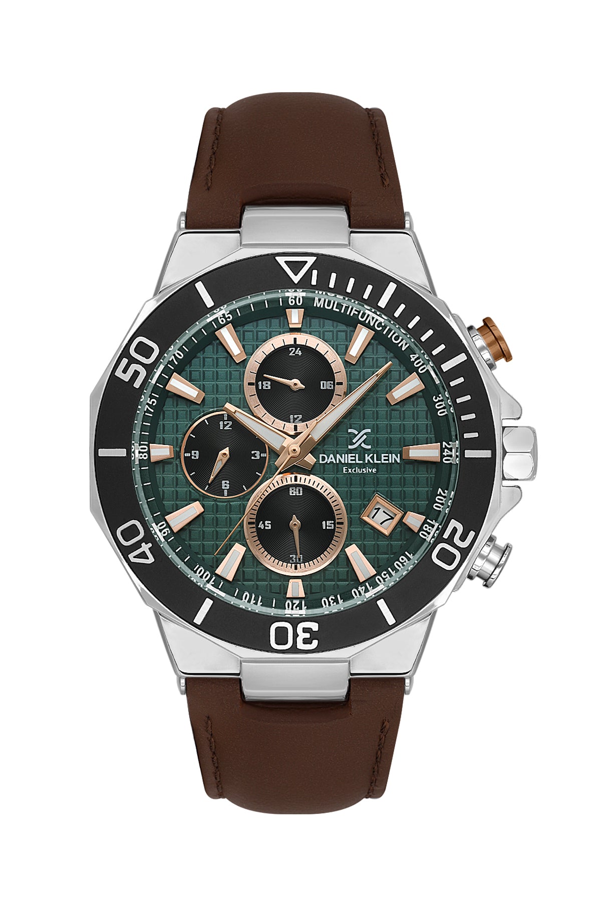 Blue Exclusive Men Watch with Leather Strap