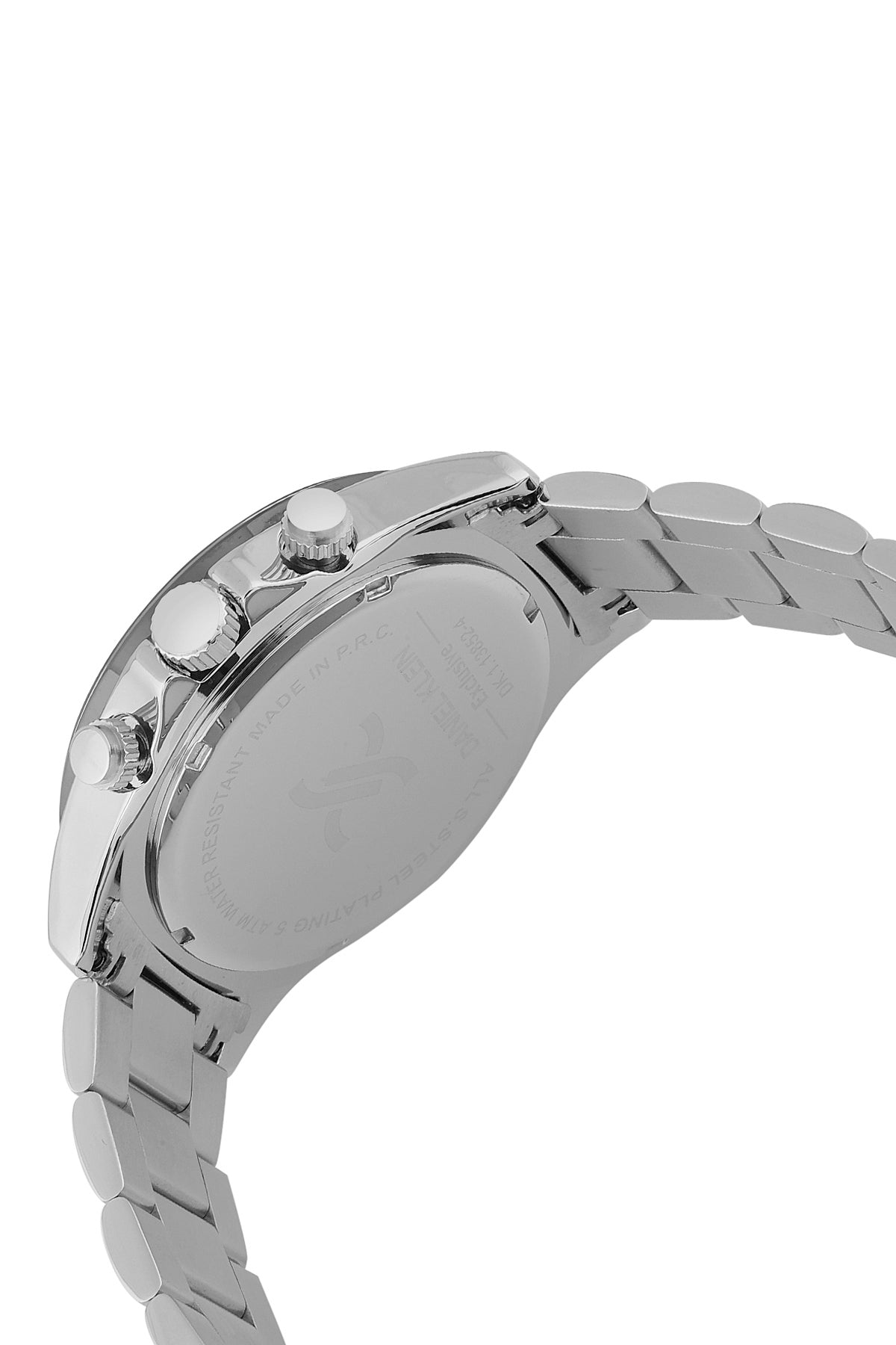 Black Exclusive Men Watch with Metallic Strap