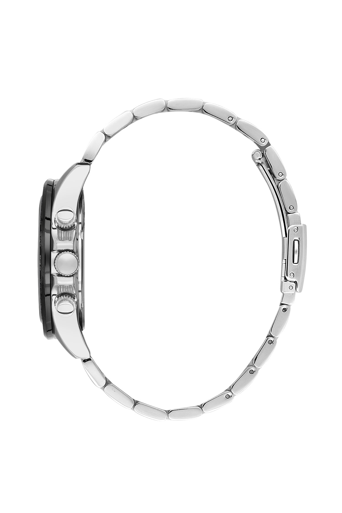 Green Exclusive Men Watch with Metallic Strap