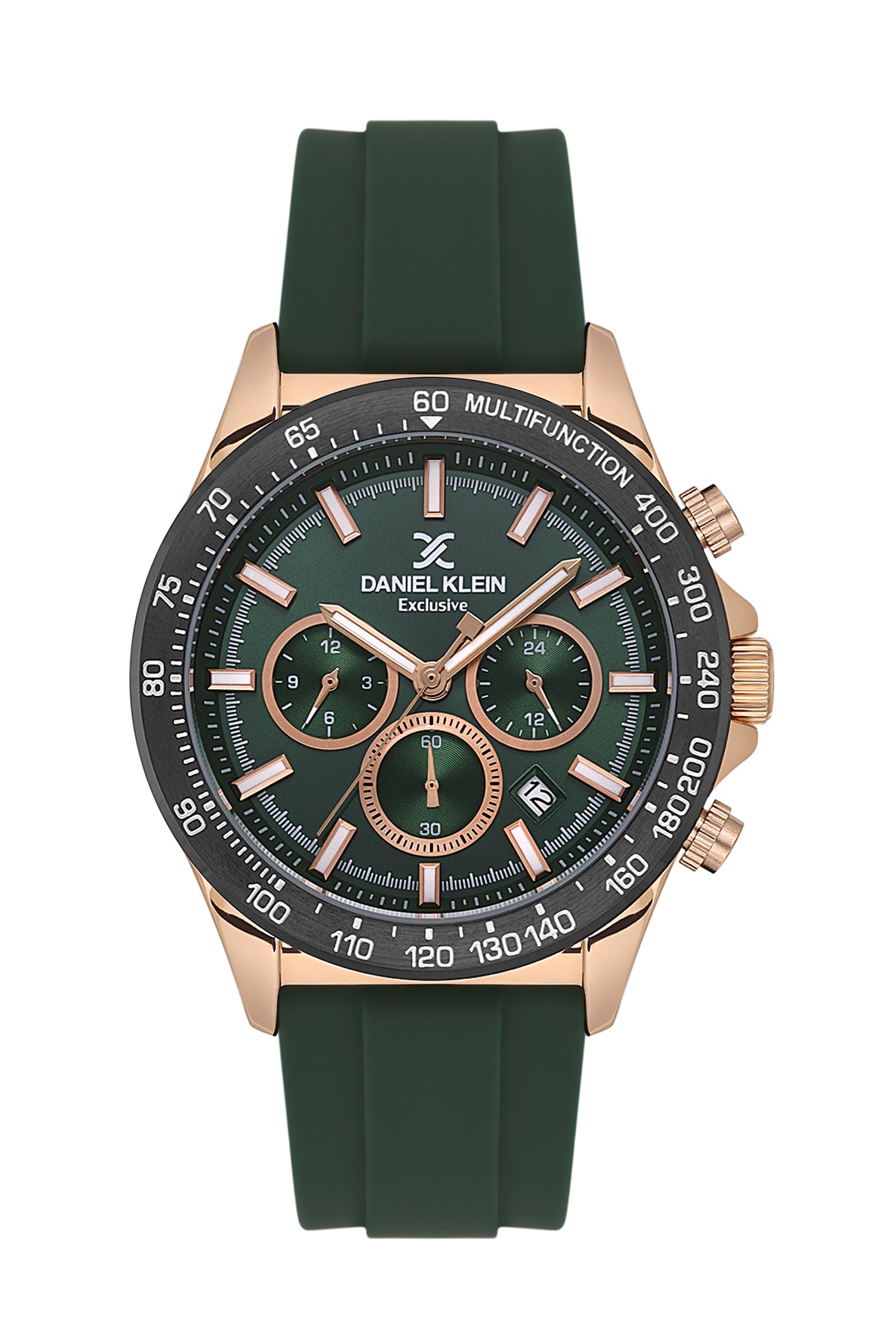 Green Exclusive Men Watch with Silicone Strap