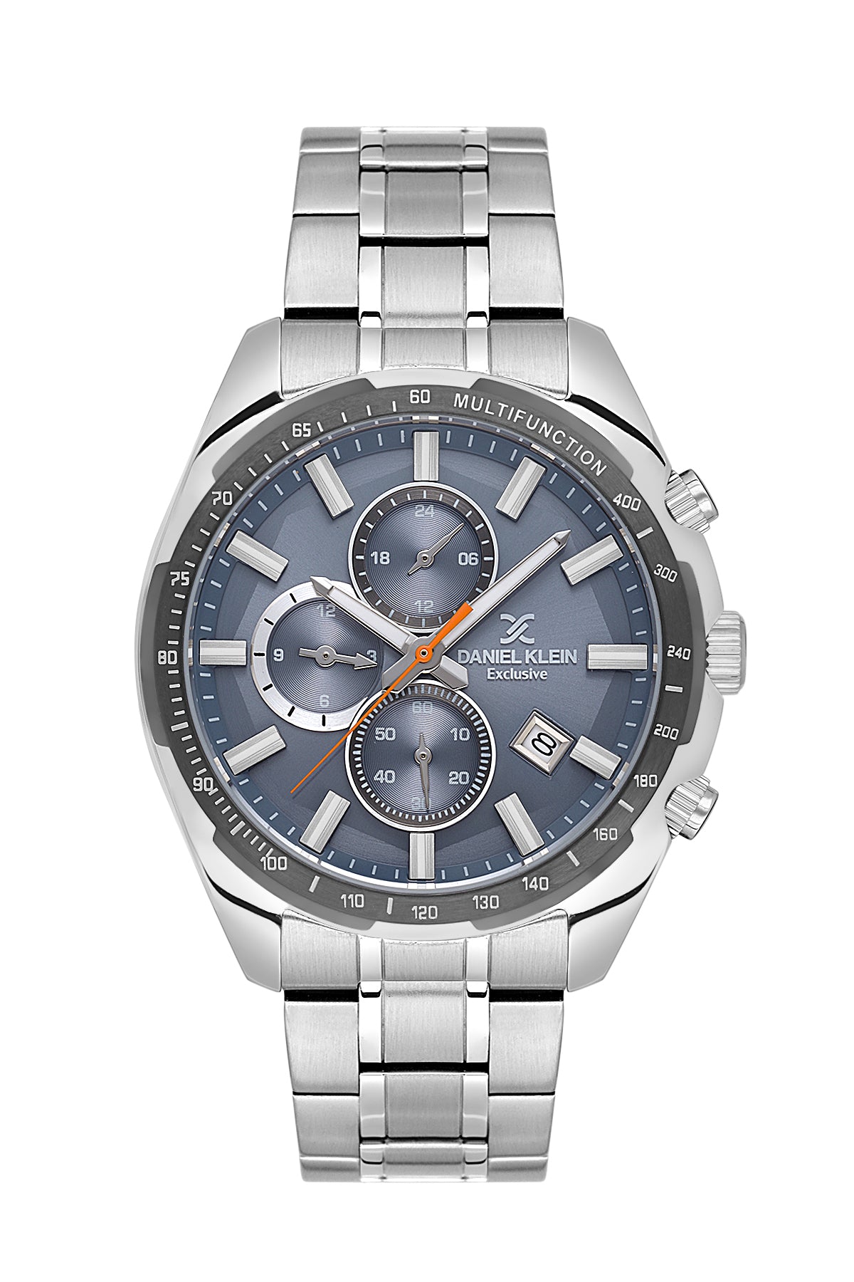 Blue Exclusive Men Watch with Metallic Strap