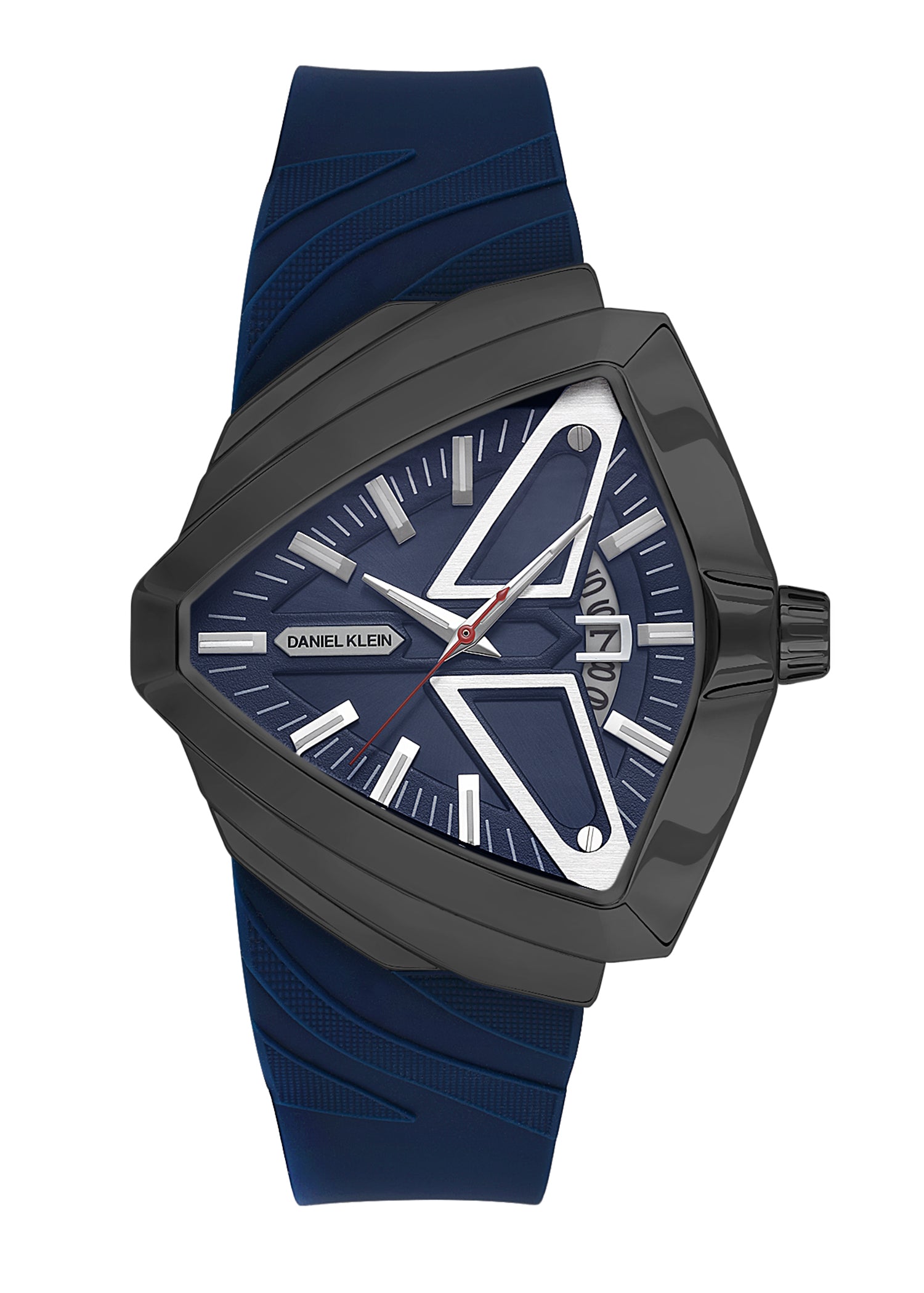 Blue Premium Men Watch with Silicone Strap