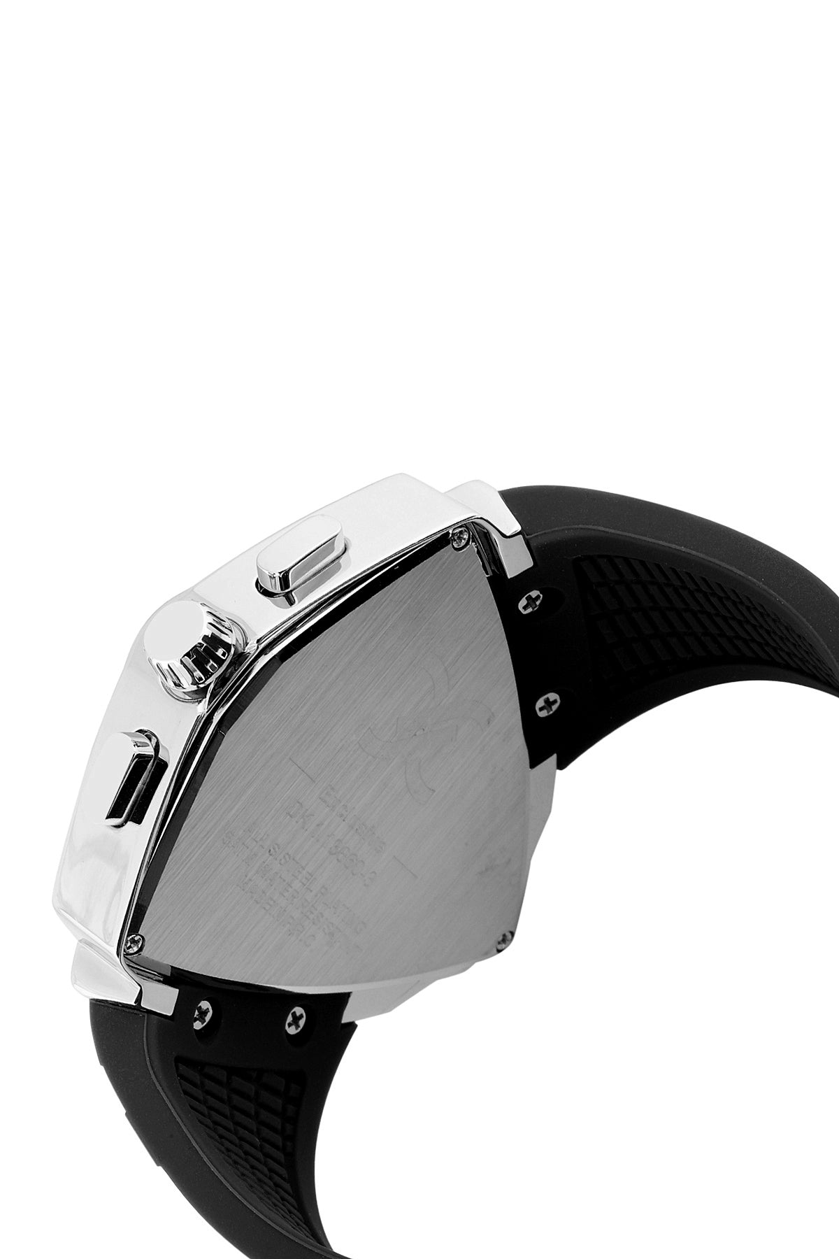 Black Exclusive Men Watch with Silicone Strap