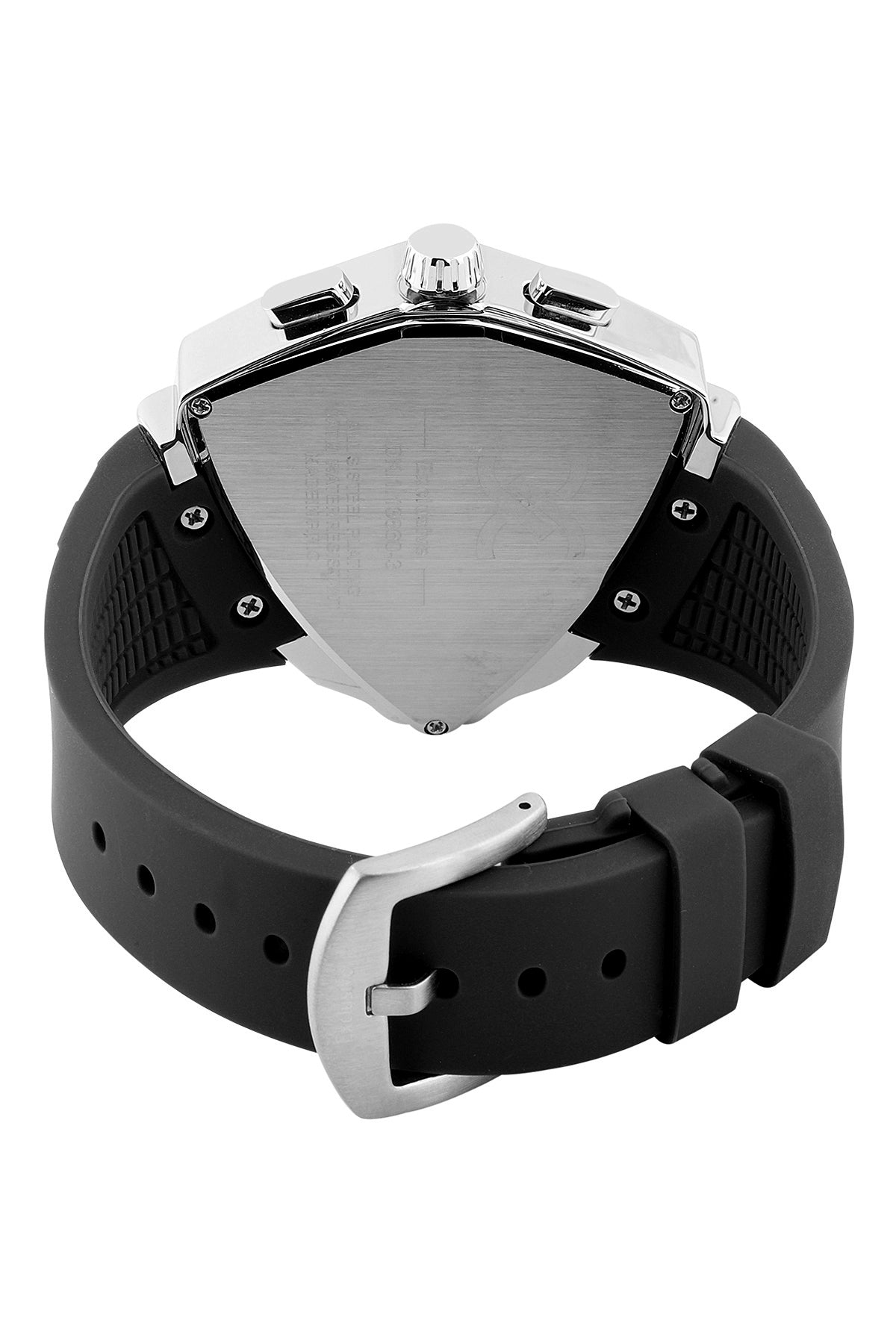 Black Exclusive Men Watch with Silicone Strap