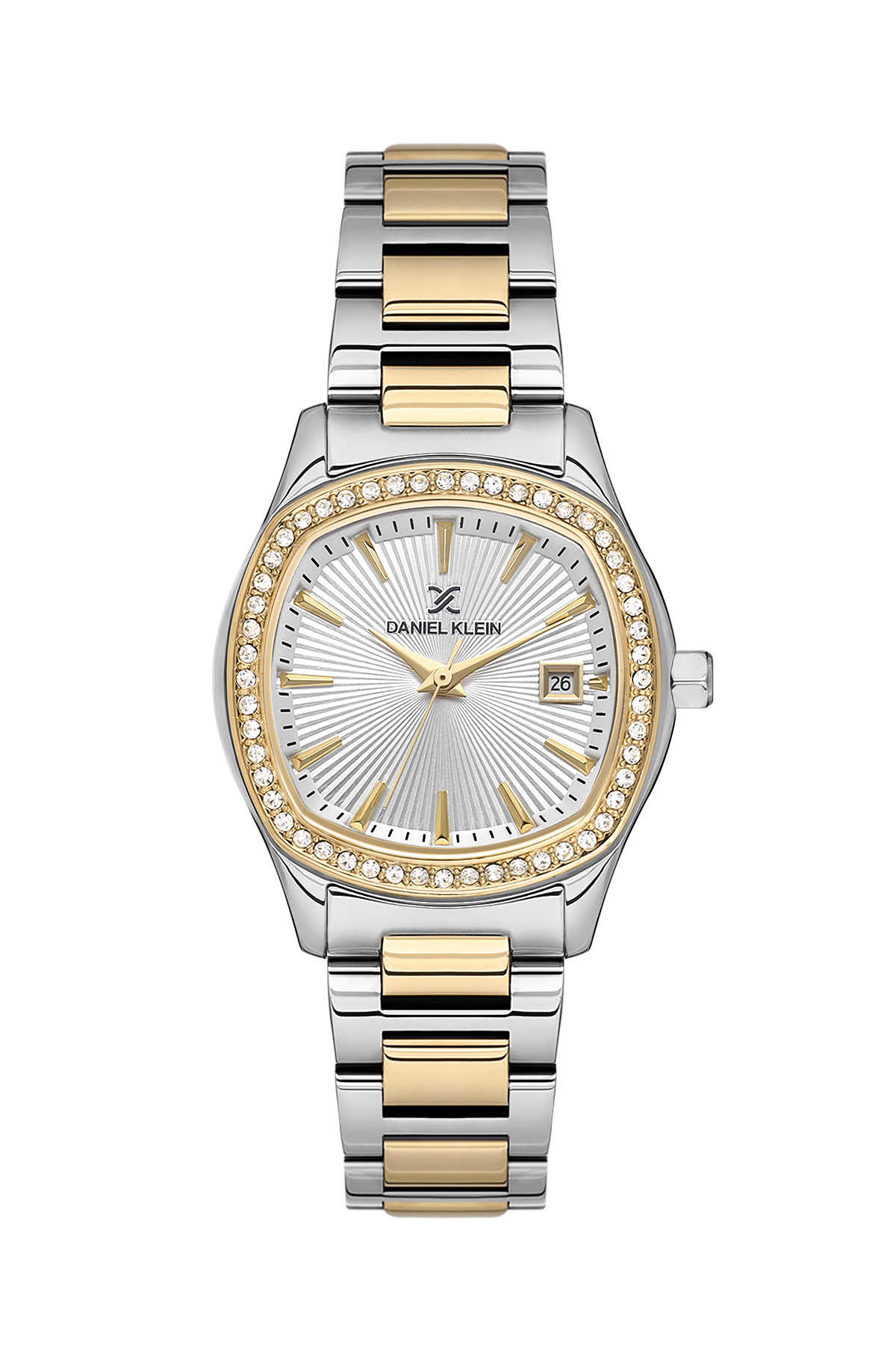 Elegent Silver Dial Analog women&