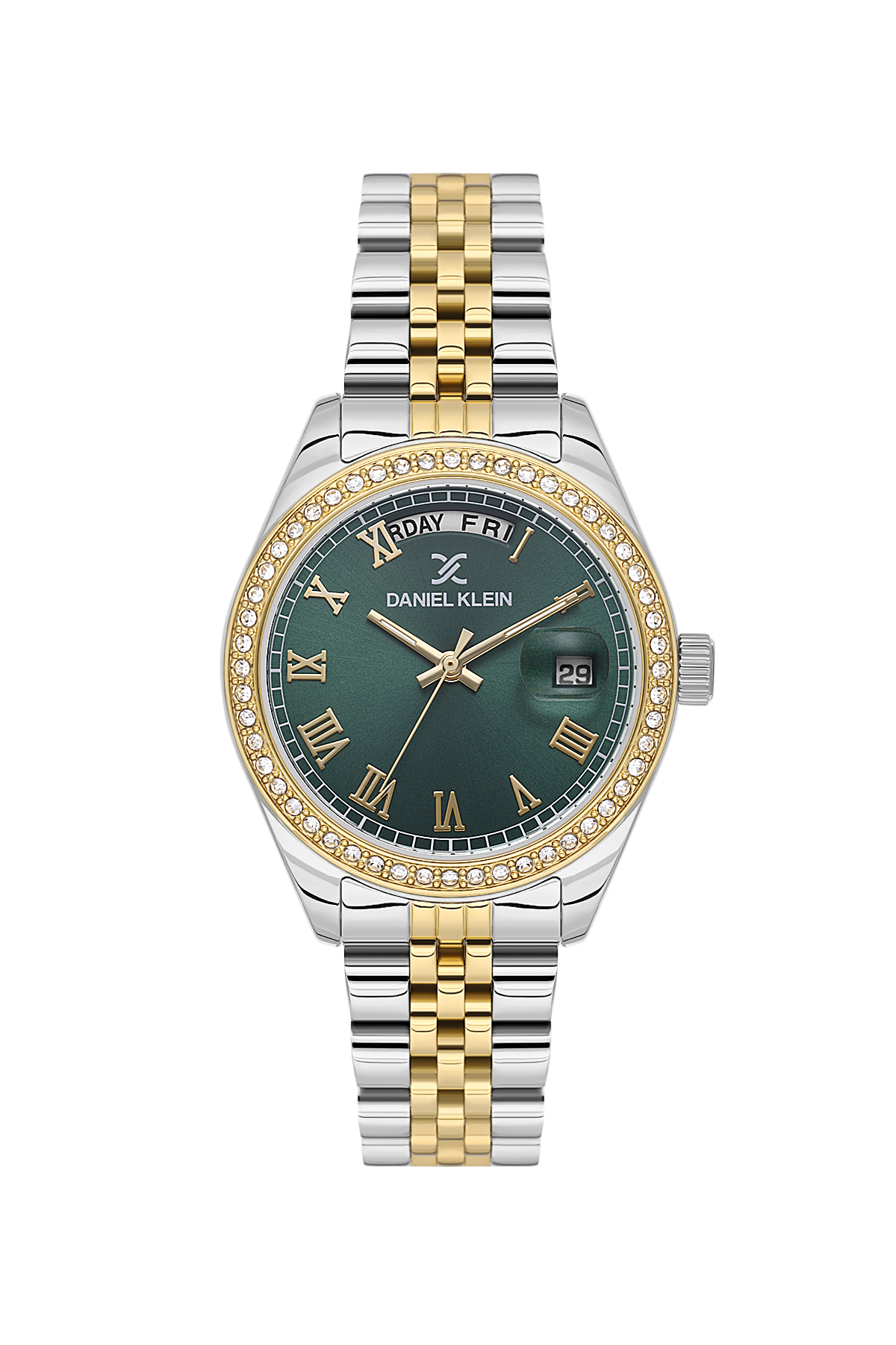 Classic Green Dial Analog women&