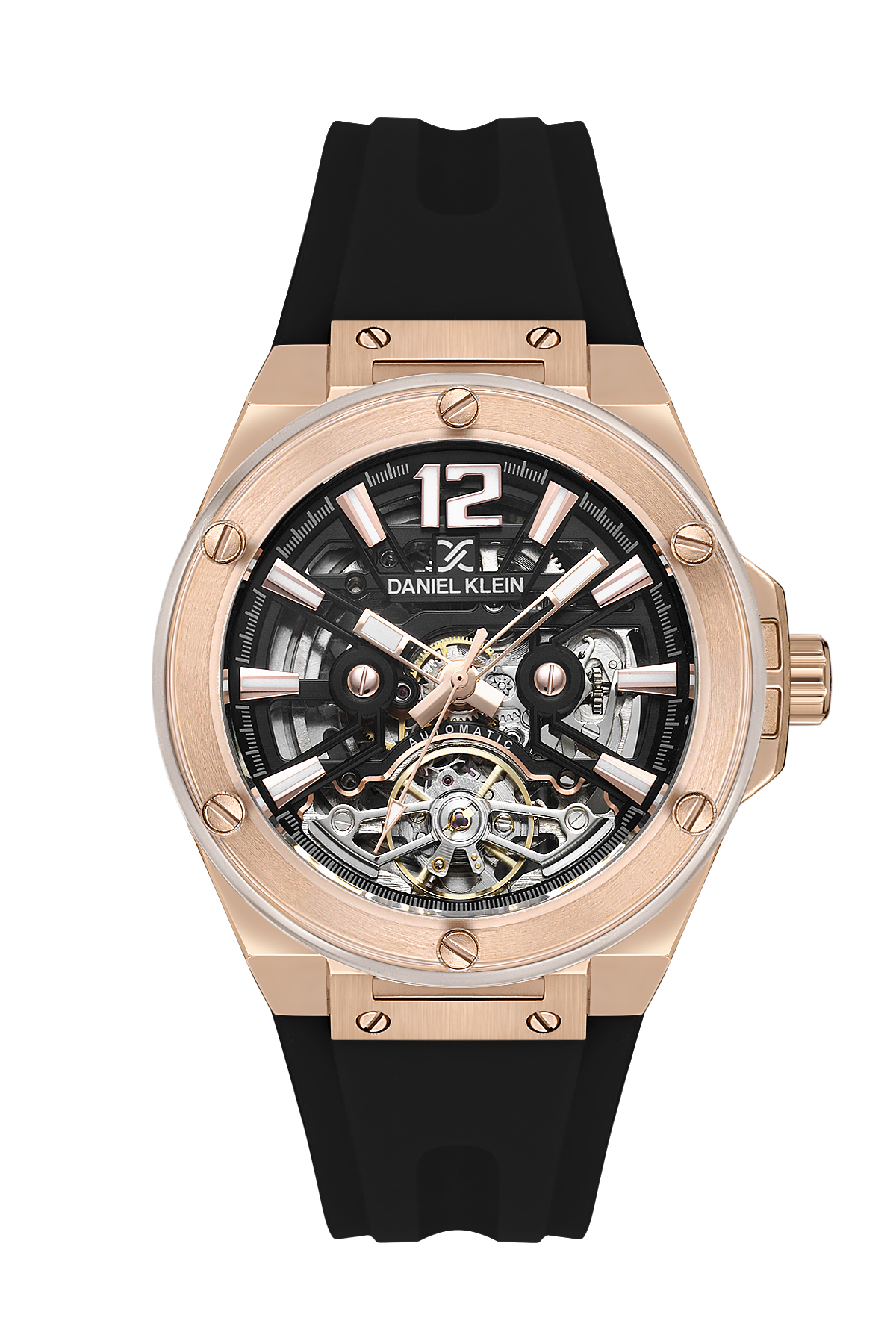 High-Tech & Functional Black Dial Skeleton Watches For men&