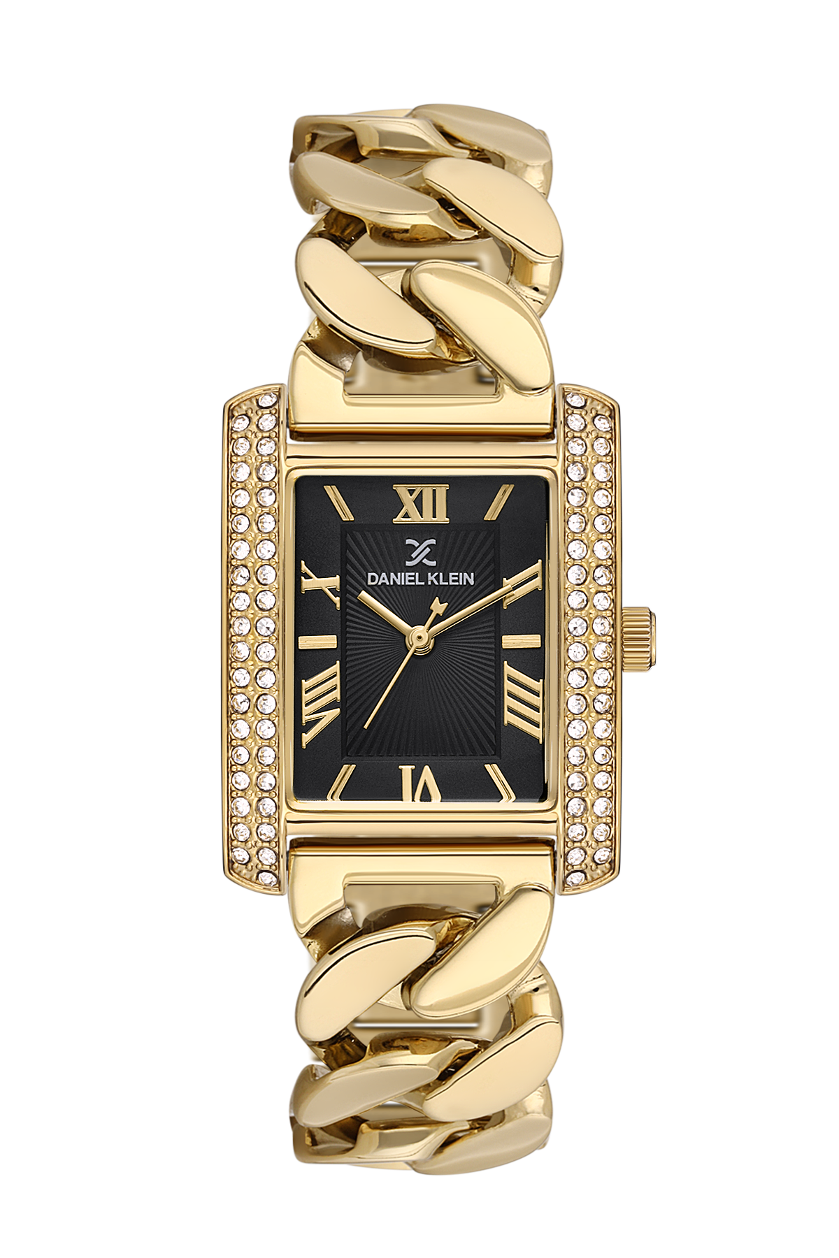 Square Black Dial Analog women&