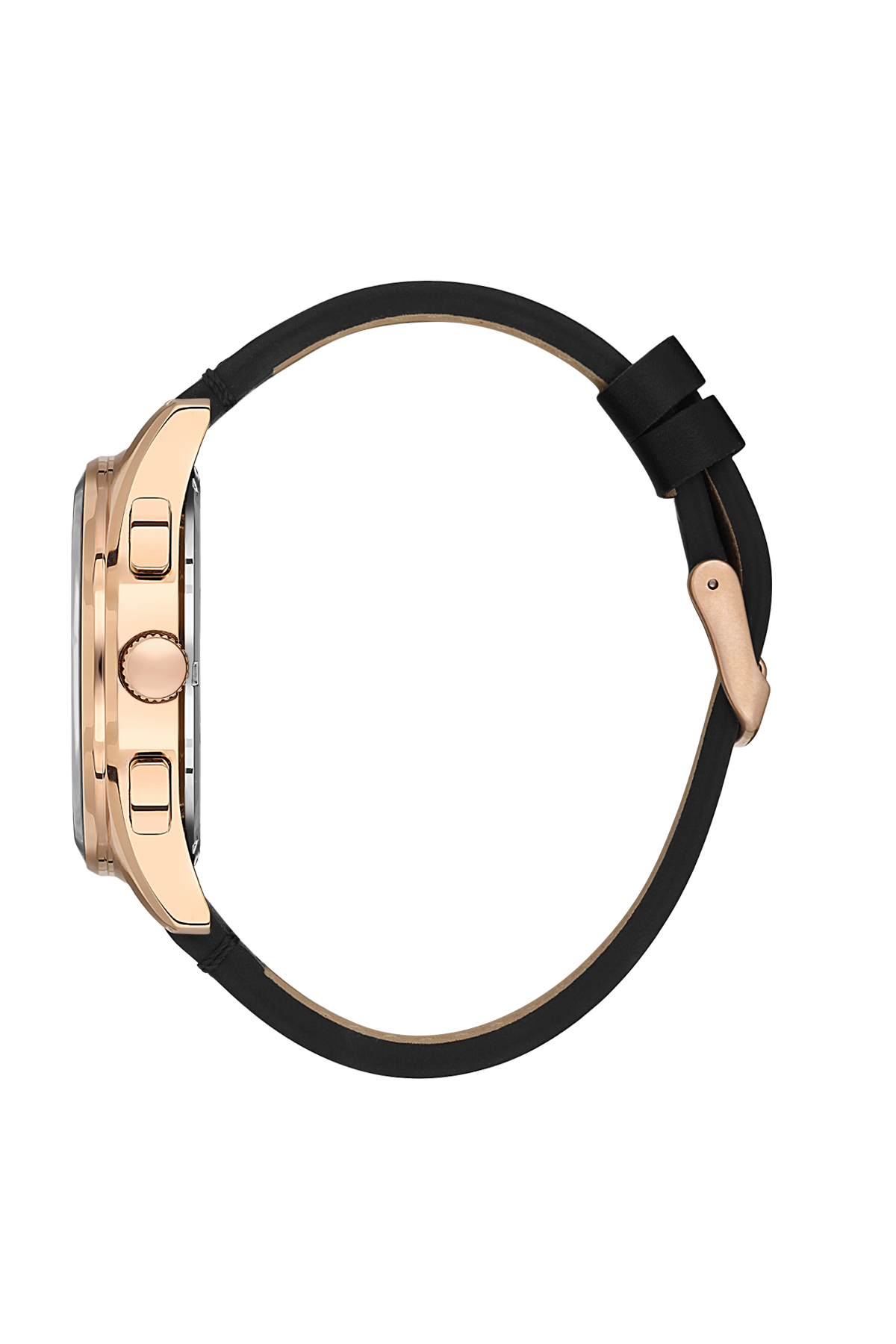 Modern & Trendy Black Dial Analog Watches with Leather Strap