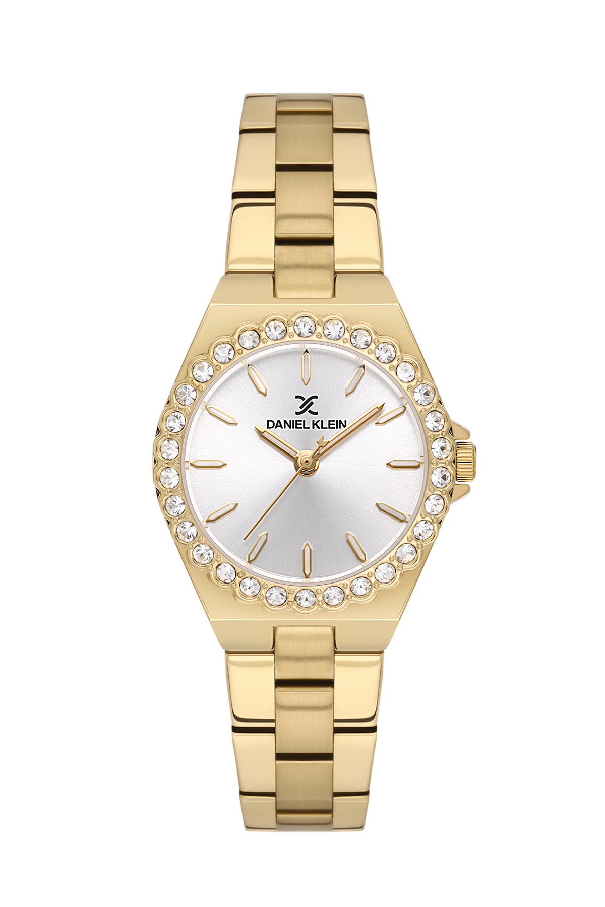 Classic Round Silver Dial Analog women&