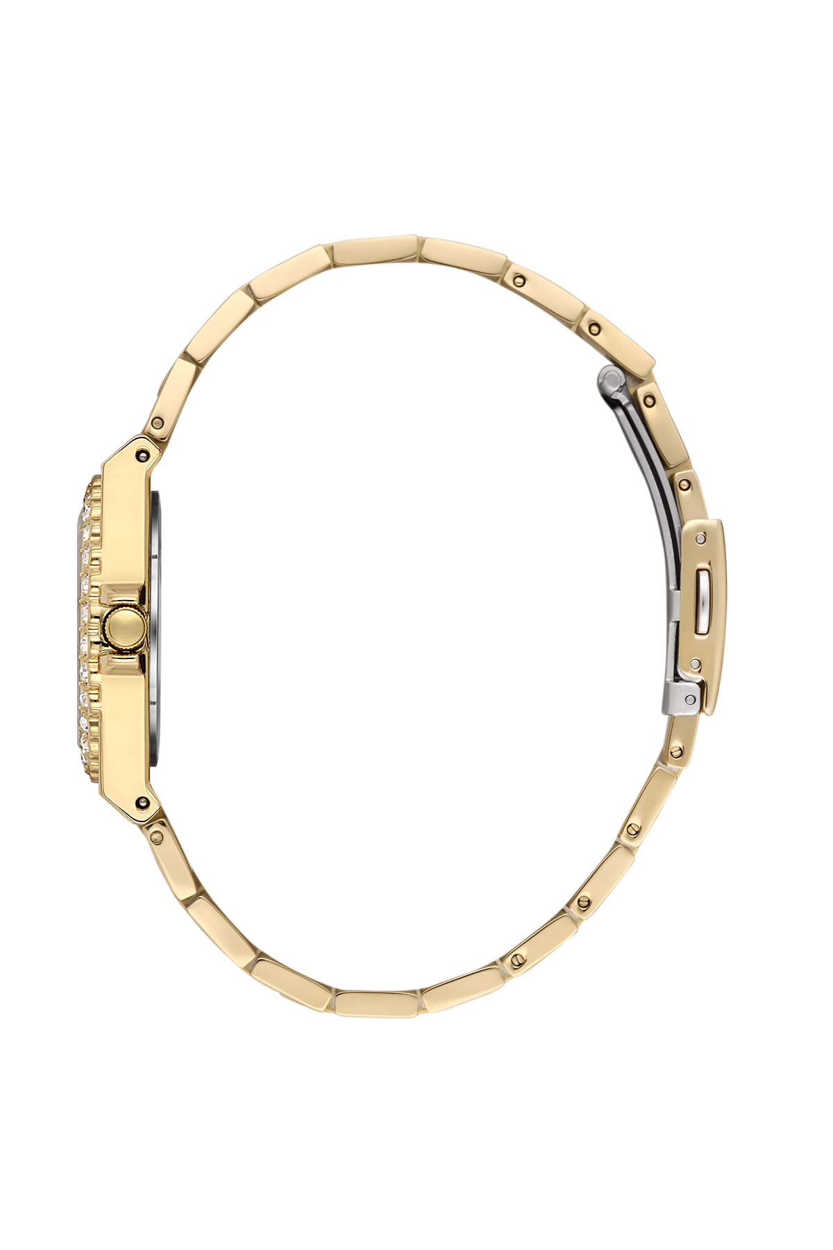 Classic Round Silver Dial Analog women&