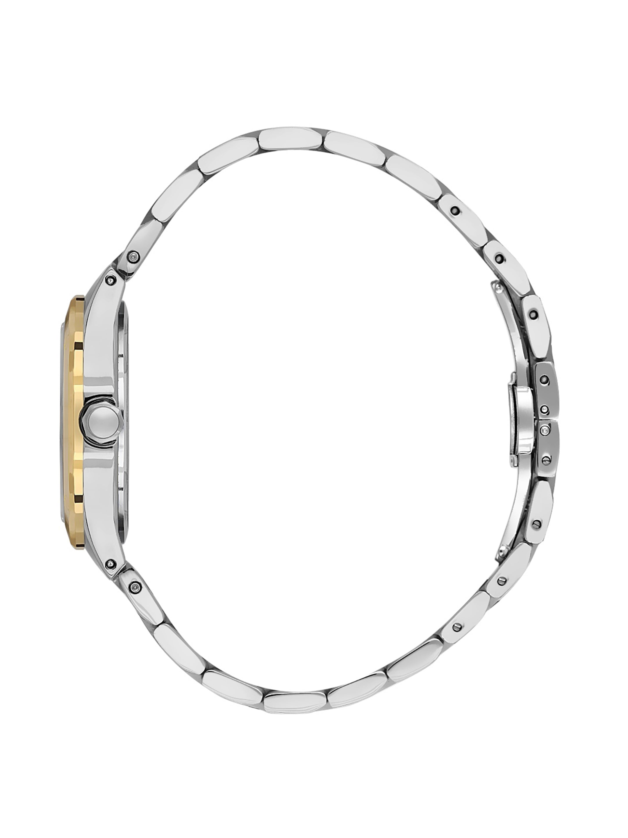Daniel Klein Women Round Dial & Stainless Steel Straps Analogue Watch DK.1.13938-5