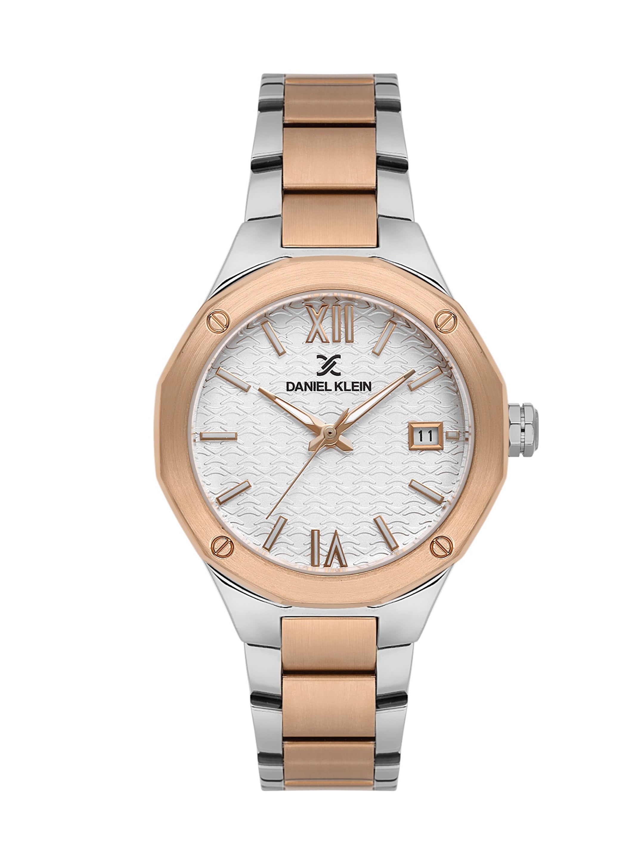 Daniel Klein Women Stainless Steel Bracelet Style Straps Analogue Watch DK.1.13938-6