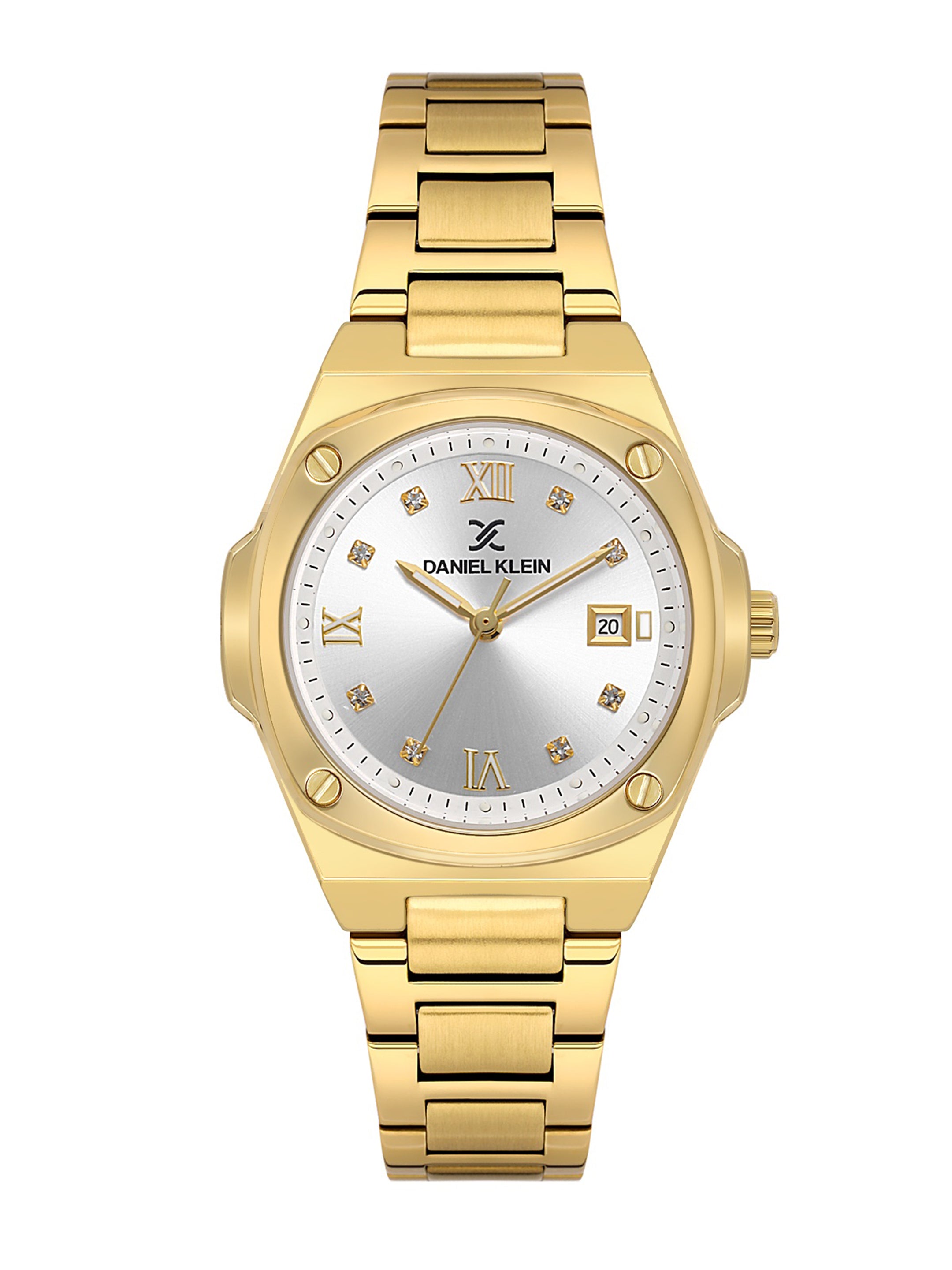 Daniel Klein premium lady Women Dial & Stainless Steel Straps Analogue Watch DK.1.13947-3
