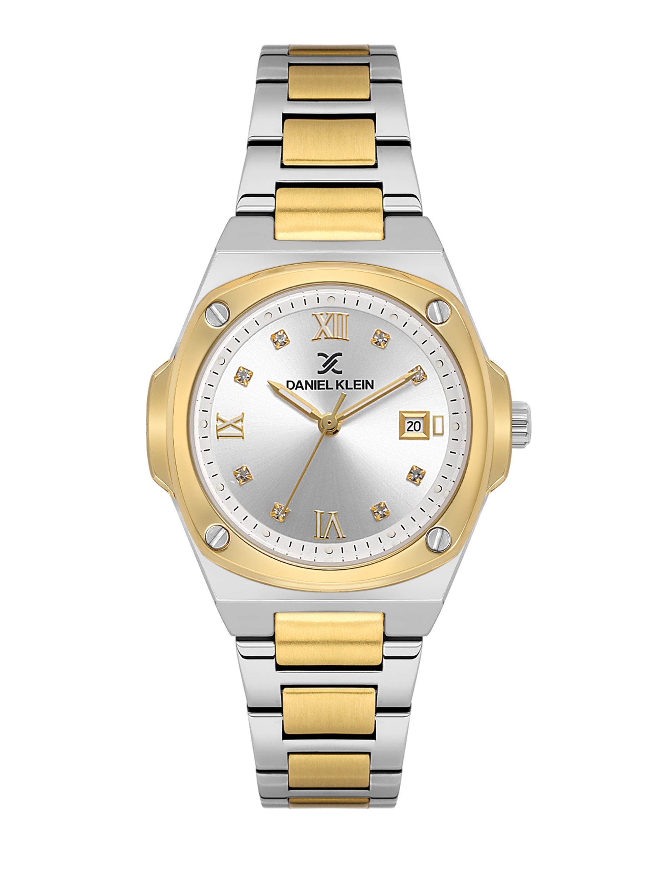 Daniel Klein Women Dial & Stainless Steel Bracelet Style Analogue Watch DK.1.13947-4