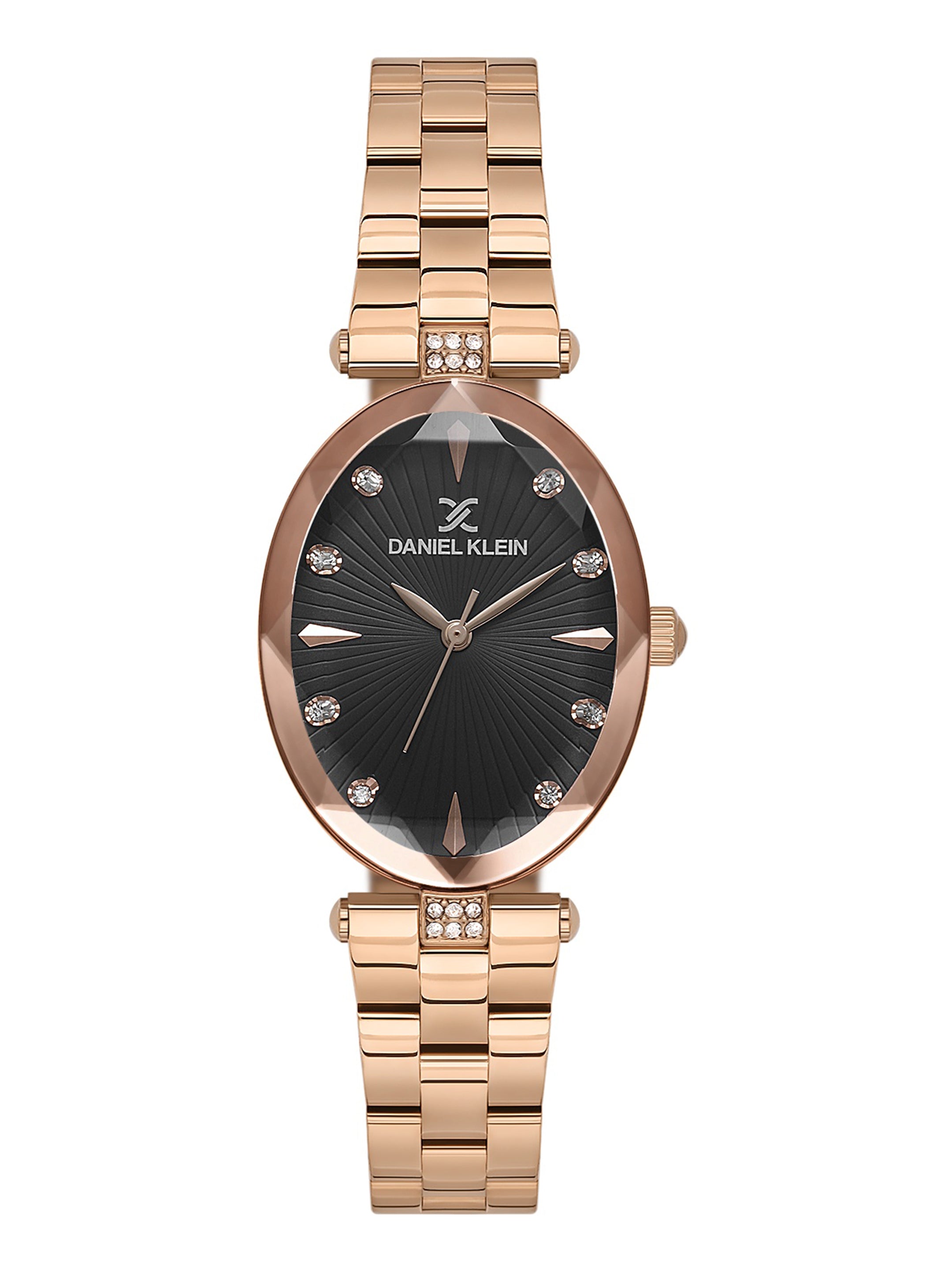 Daniel Klein Women Embellished Bracelet Style Straps Analogue Watch DK.1.13954-5