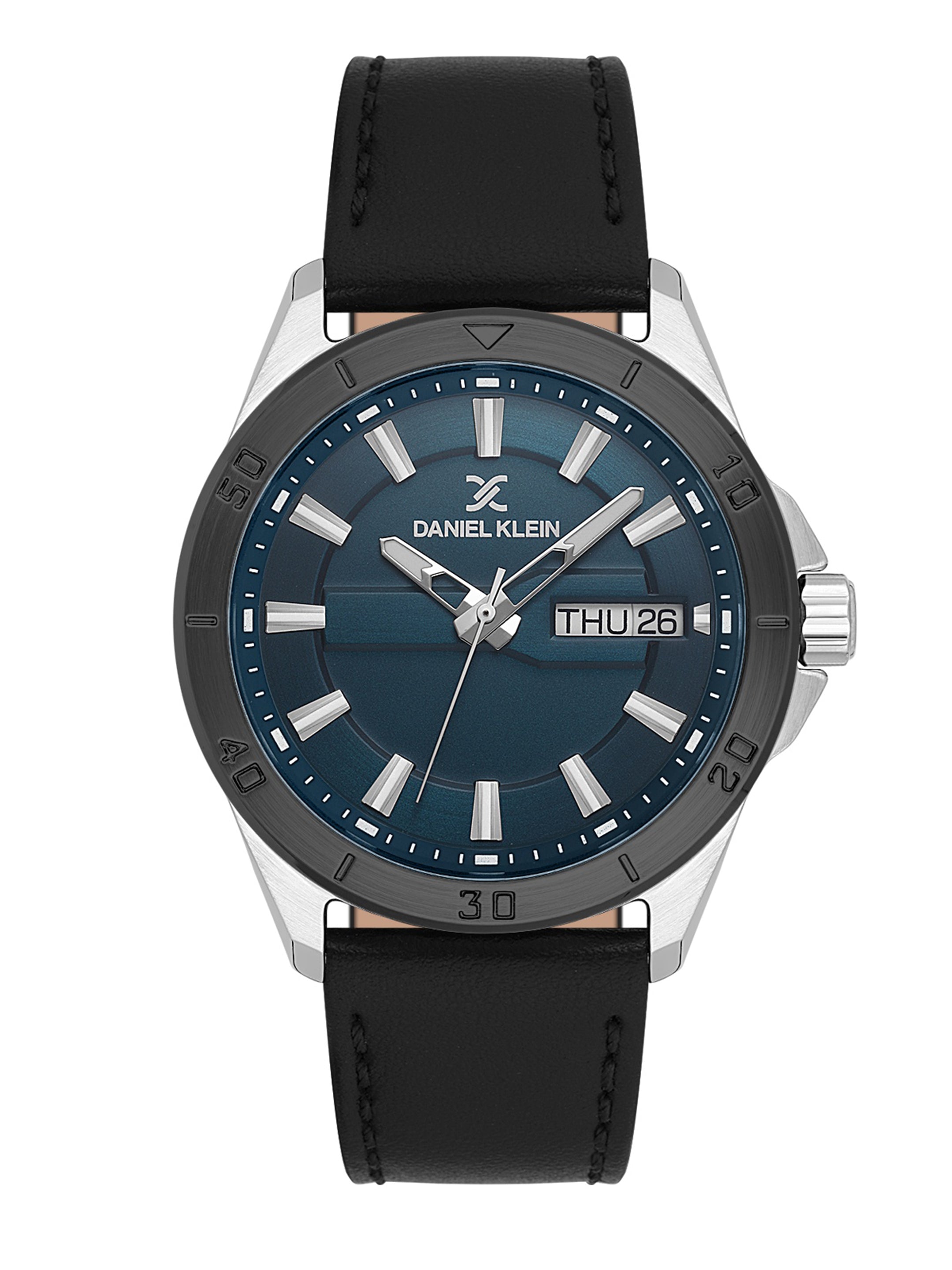 Daniel Klein Men Dial & Leather Straps Analogue Watch DK.1.13975-3