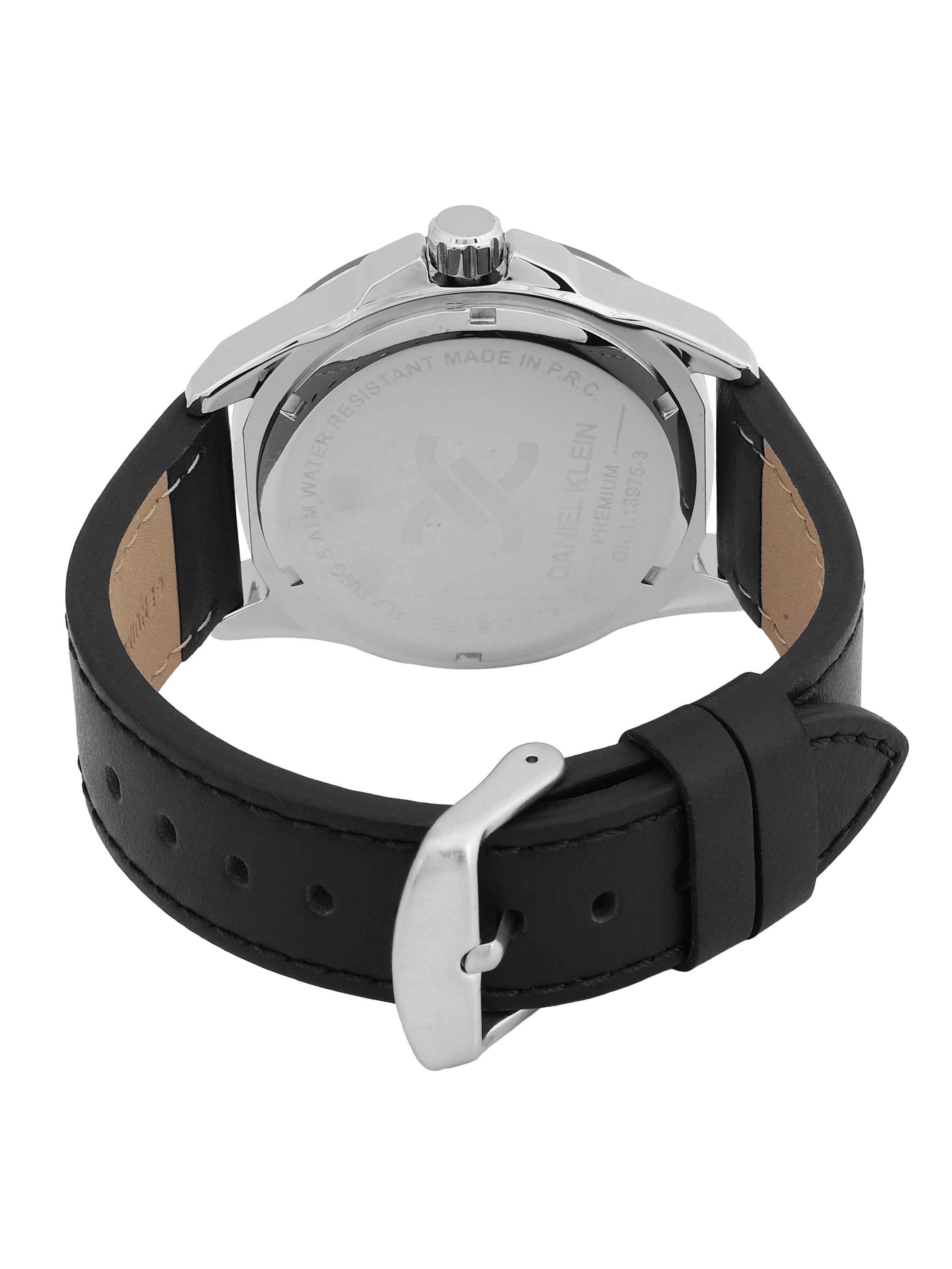 Daniel Klein Men Dial & Leather Straps Analogue Watch DK.1.13975-3