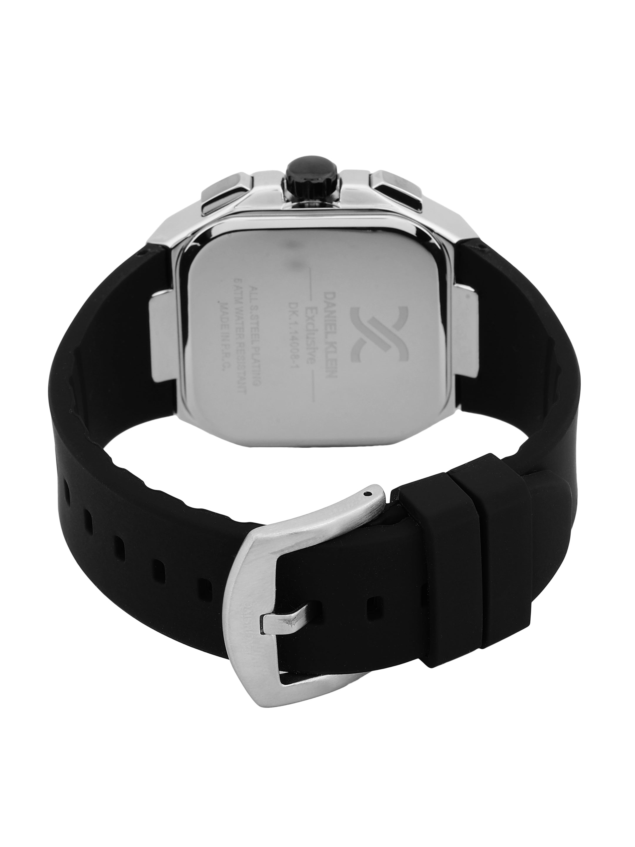 Daniel Klein Exclusive Unisex Skeleton Dial & Straps Analogue Watch DK.1.14008-3