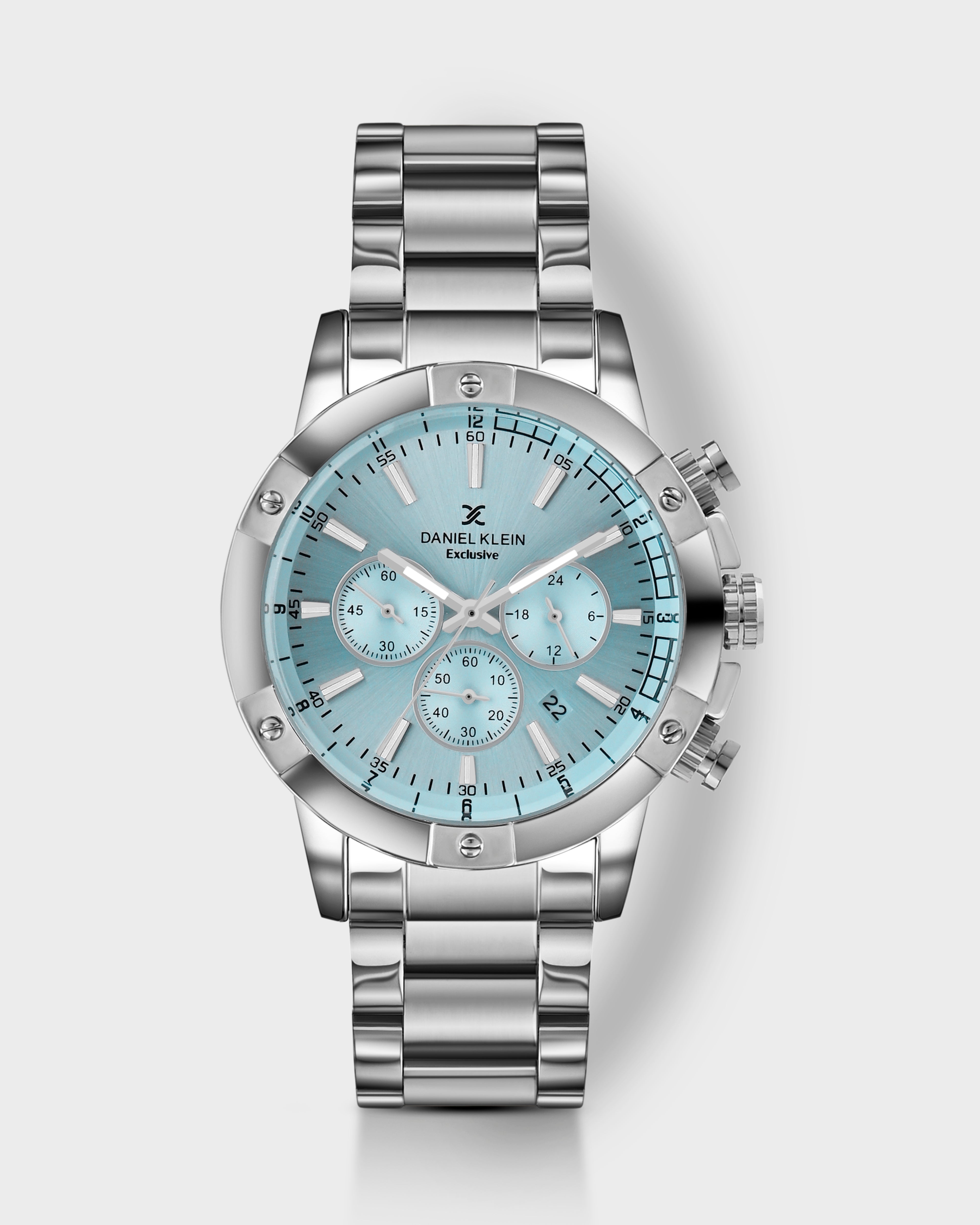 Light Blue Dial Exclusive Men Watch