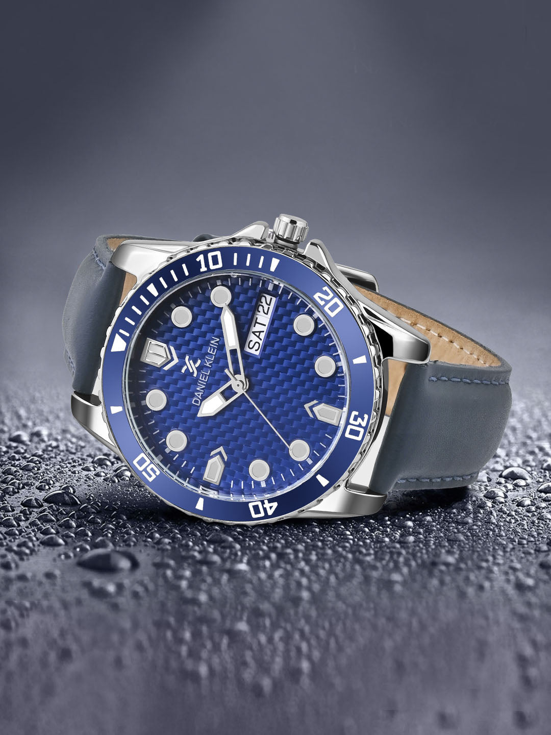 Blue Dial Premium Men Watch