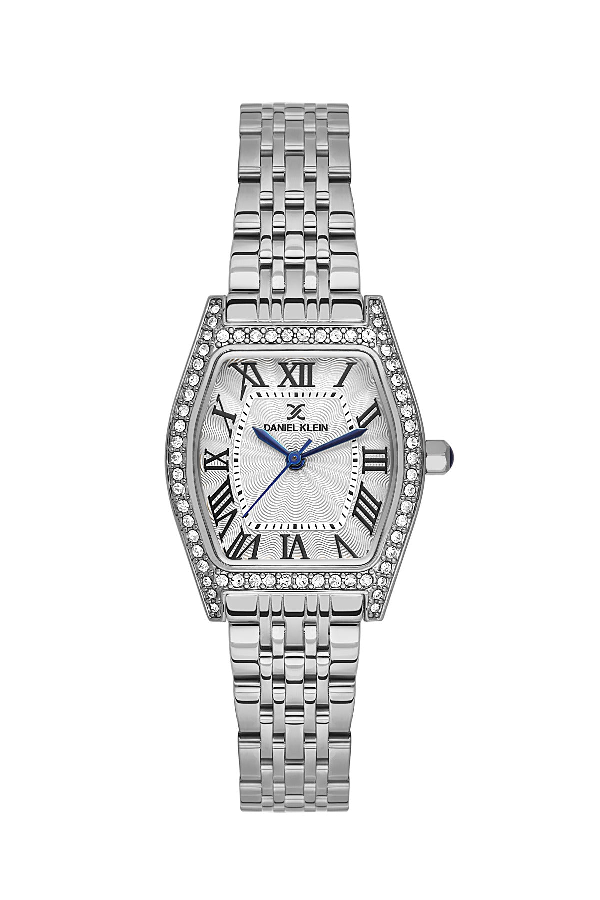 Daniel Klein Silver Dial Silver Strap Women’s Analog Watch DK.1.14106-1