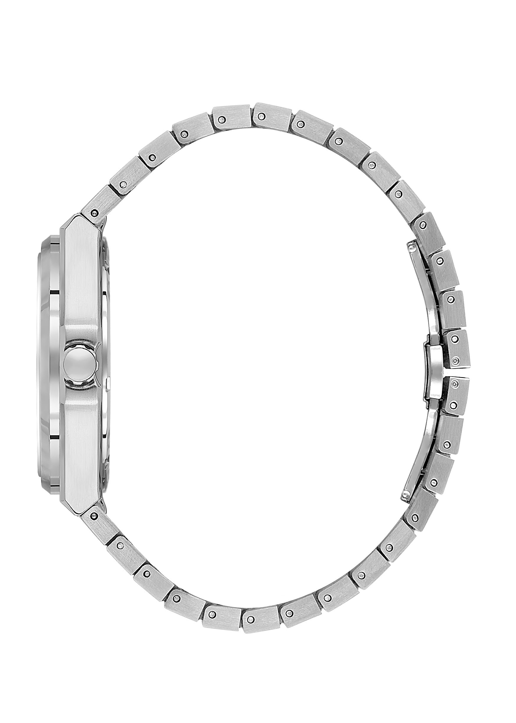 Daniel Klein D.Brown Dial Silver Strap Men’s Analog Watch DK.1.14150-4