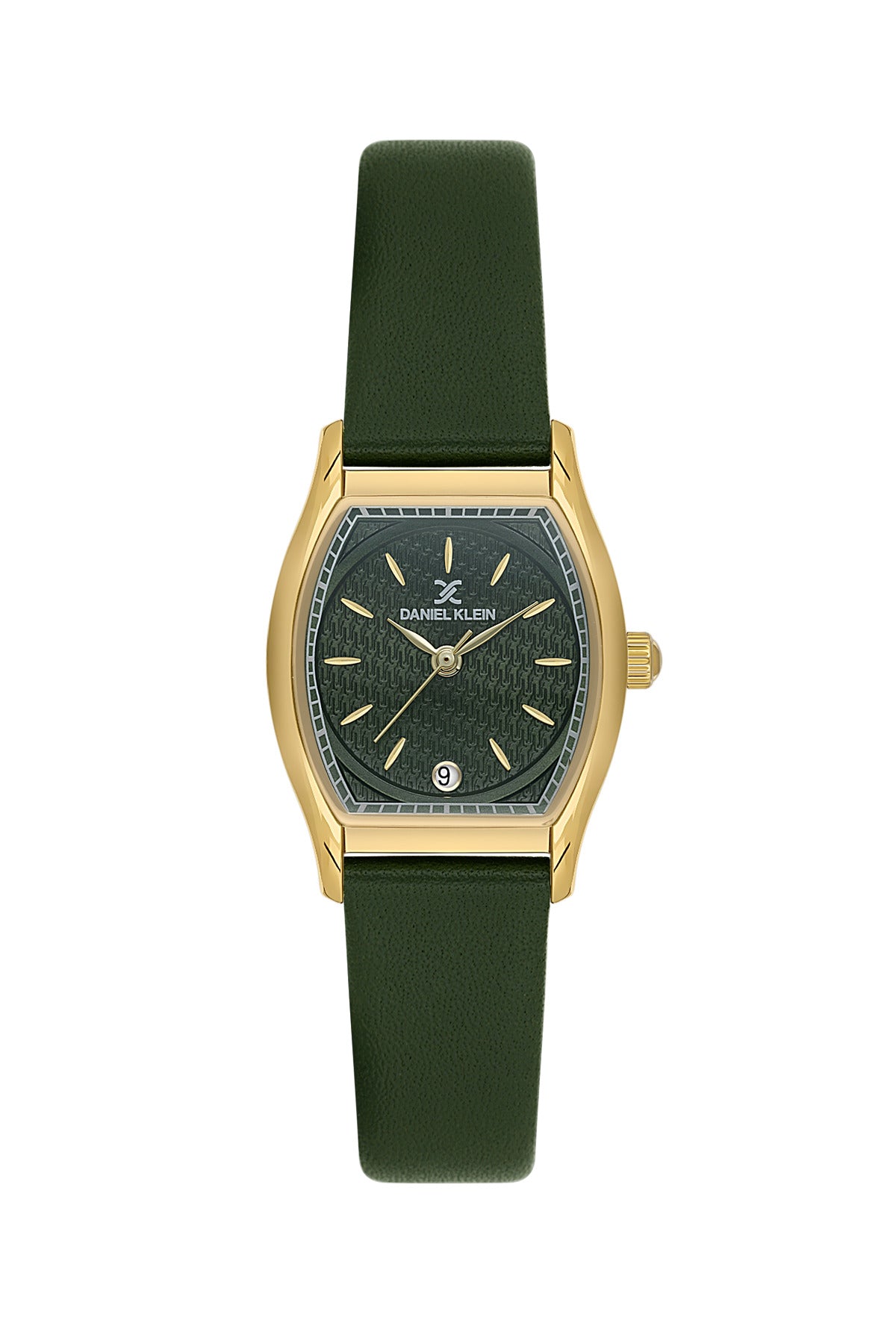 Daniel Klein Dark Green Dial & Strap Women’s Analog Watch DK.1.14152-4