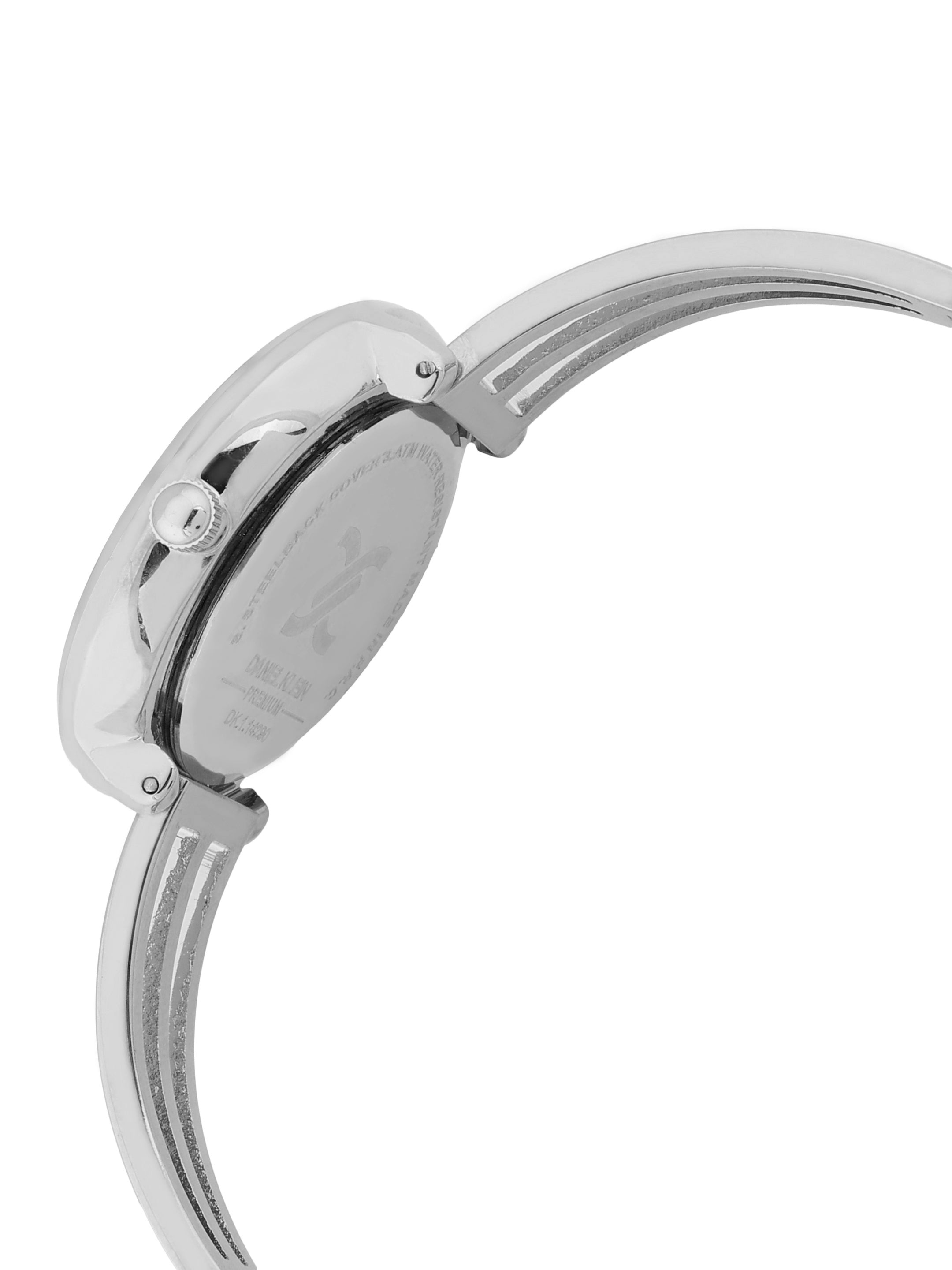 Mint green Dial with silver strap watch for women- DK.1.14290-6