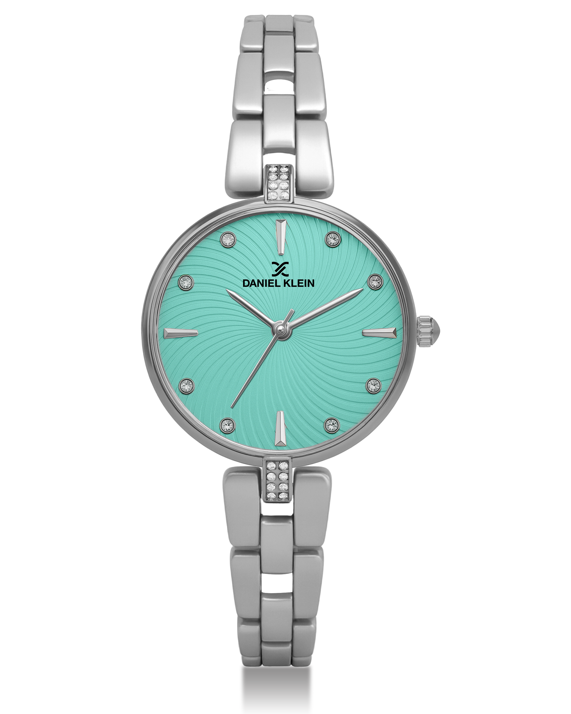 "Daniel Klein Women’s Silver Bracelet Watch – Tiffany Blue Dial, Elegant Premium Design "