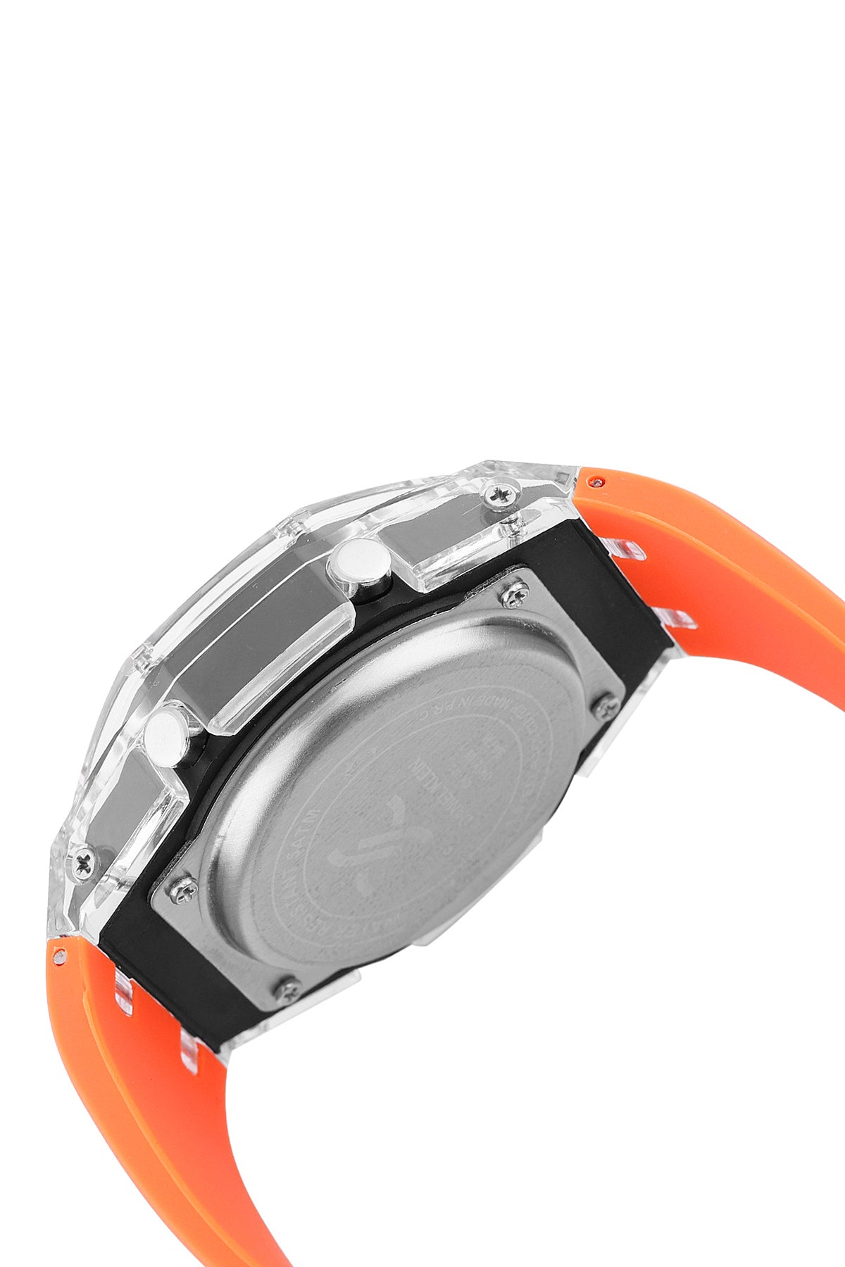 Grey Analog Digital Men Watch with silicone Strap
